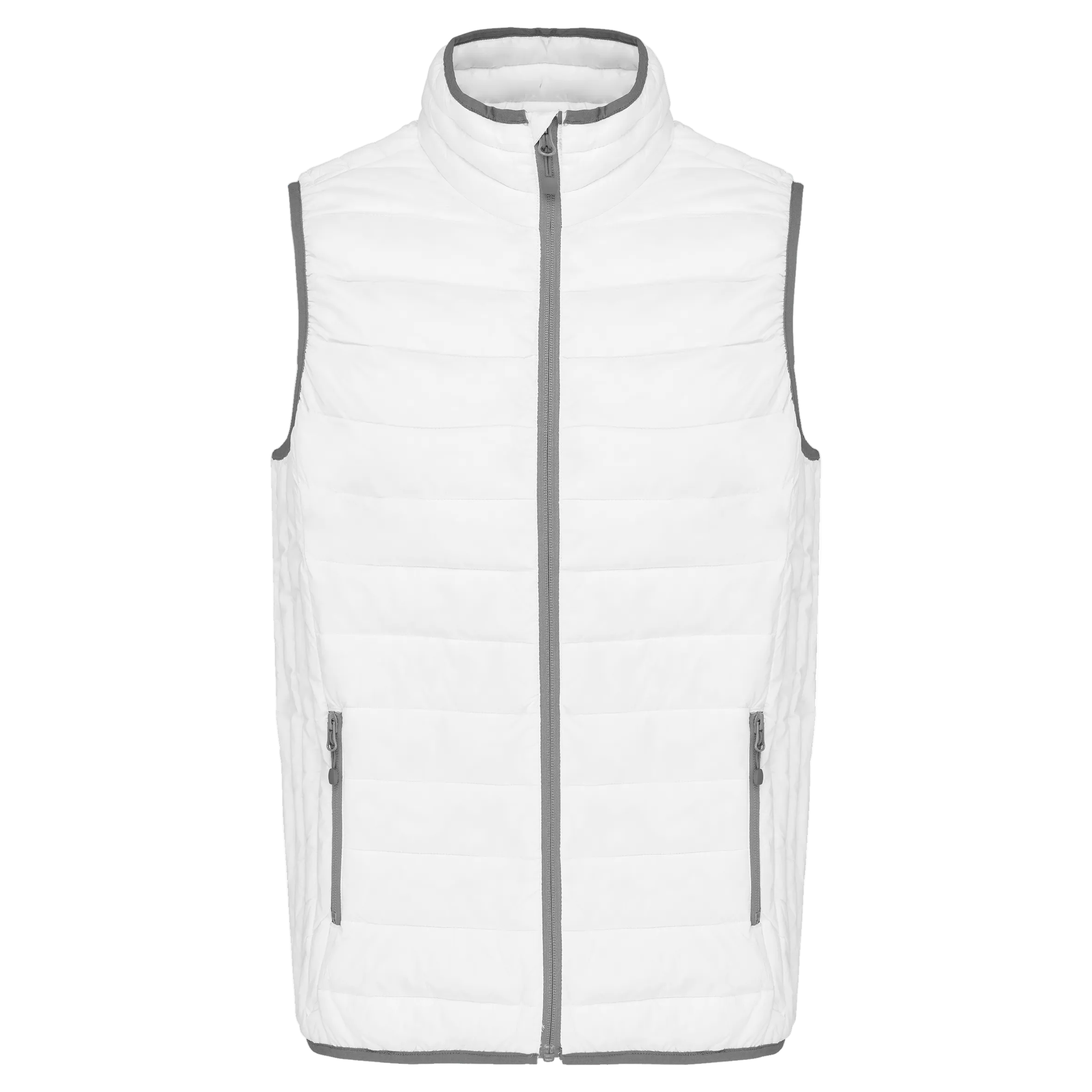 Image of DOUDOUNE LÉGÈRE SANS MANCHES HOMME - K6113 TOPTEX-WHITE