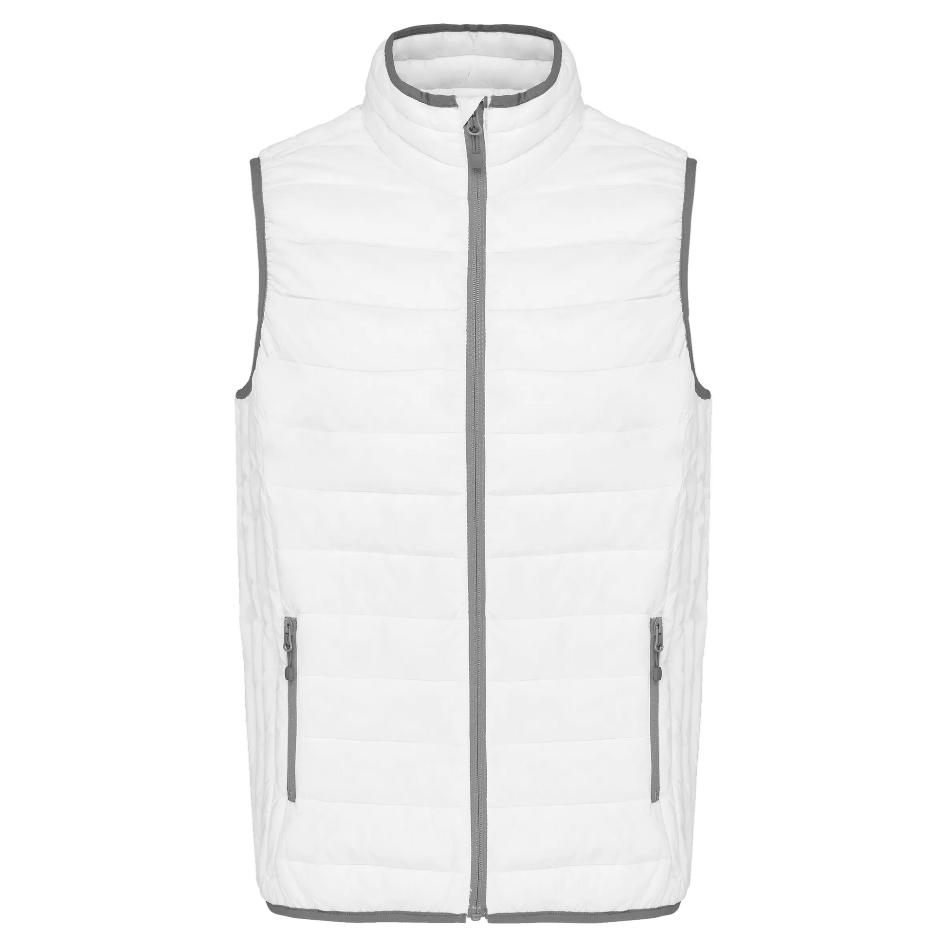 DOUDOUNE LÉGÈRE SANS MANCHES HOMME - K6113 TOPTEX-WHITE