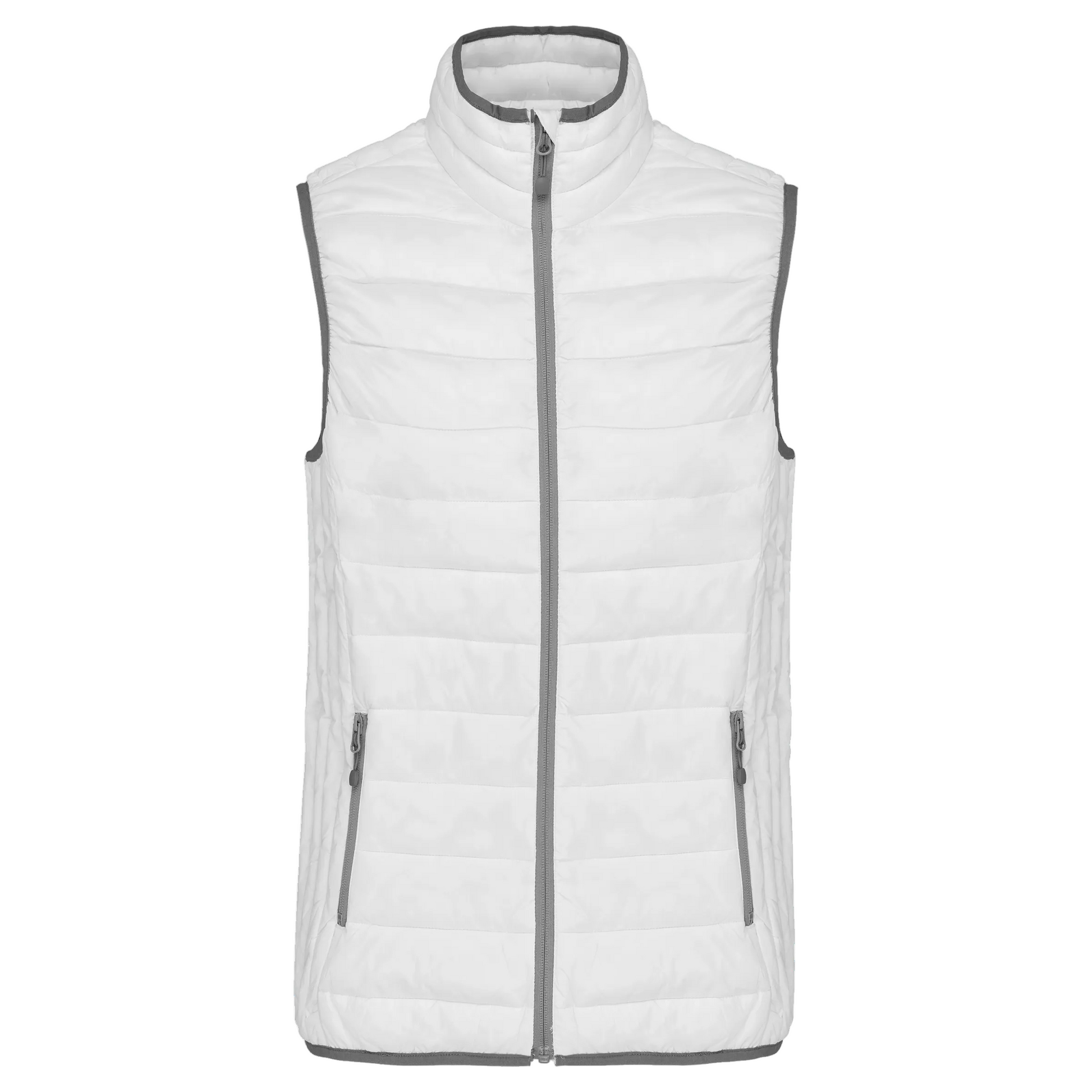 DOUDOUNE LÉGÈRE SANS MANCHES FEMME - K6114 TOPTEX-WHITE
