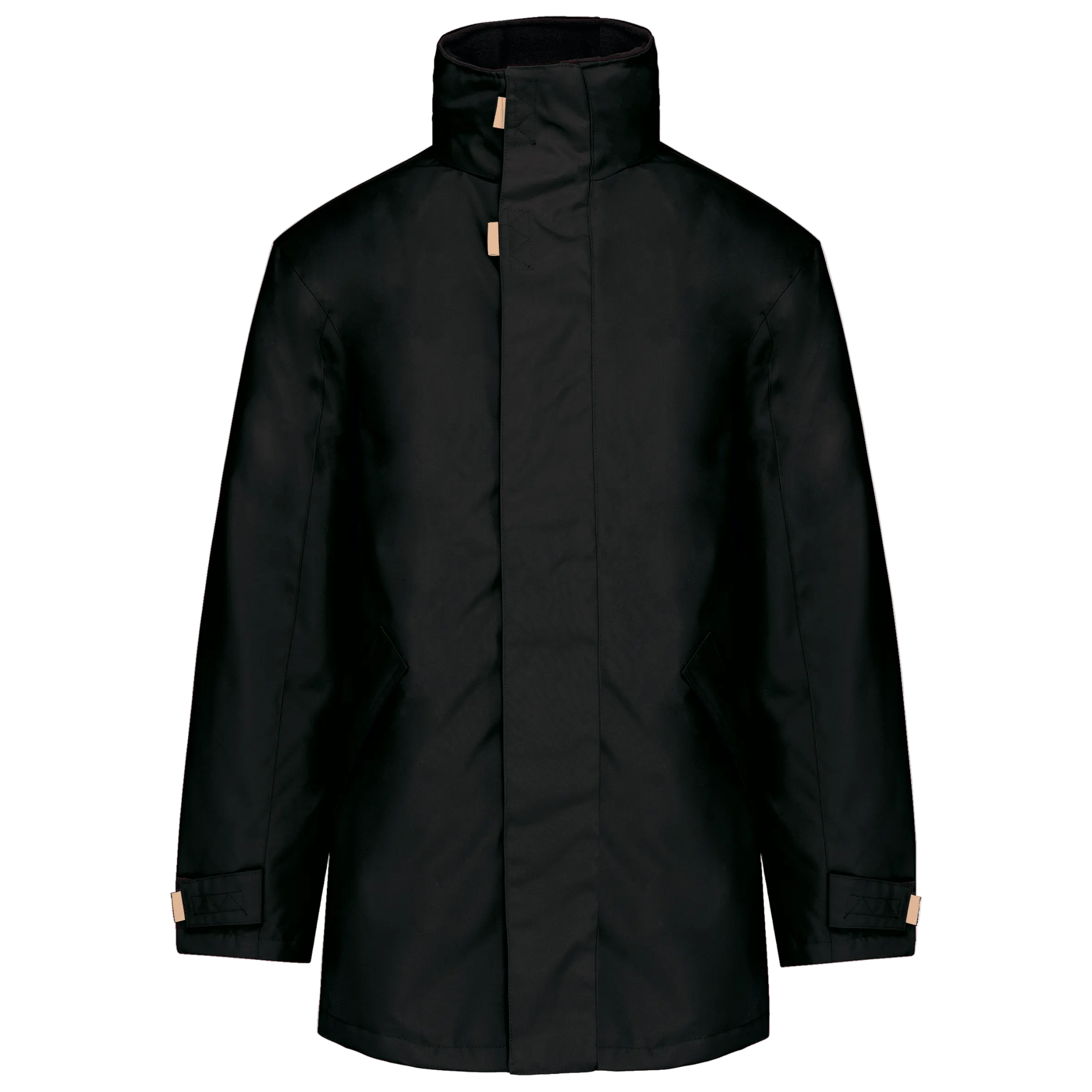 Image of PARKA DOUBLURE MATELASSÉE - K677 TOPTEX-BLACK