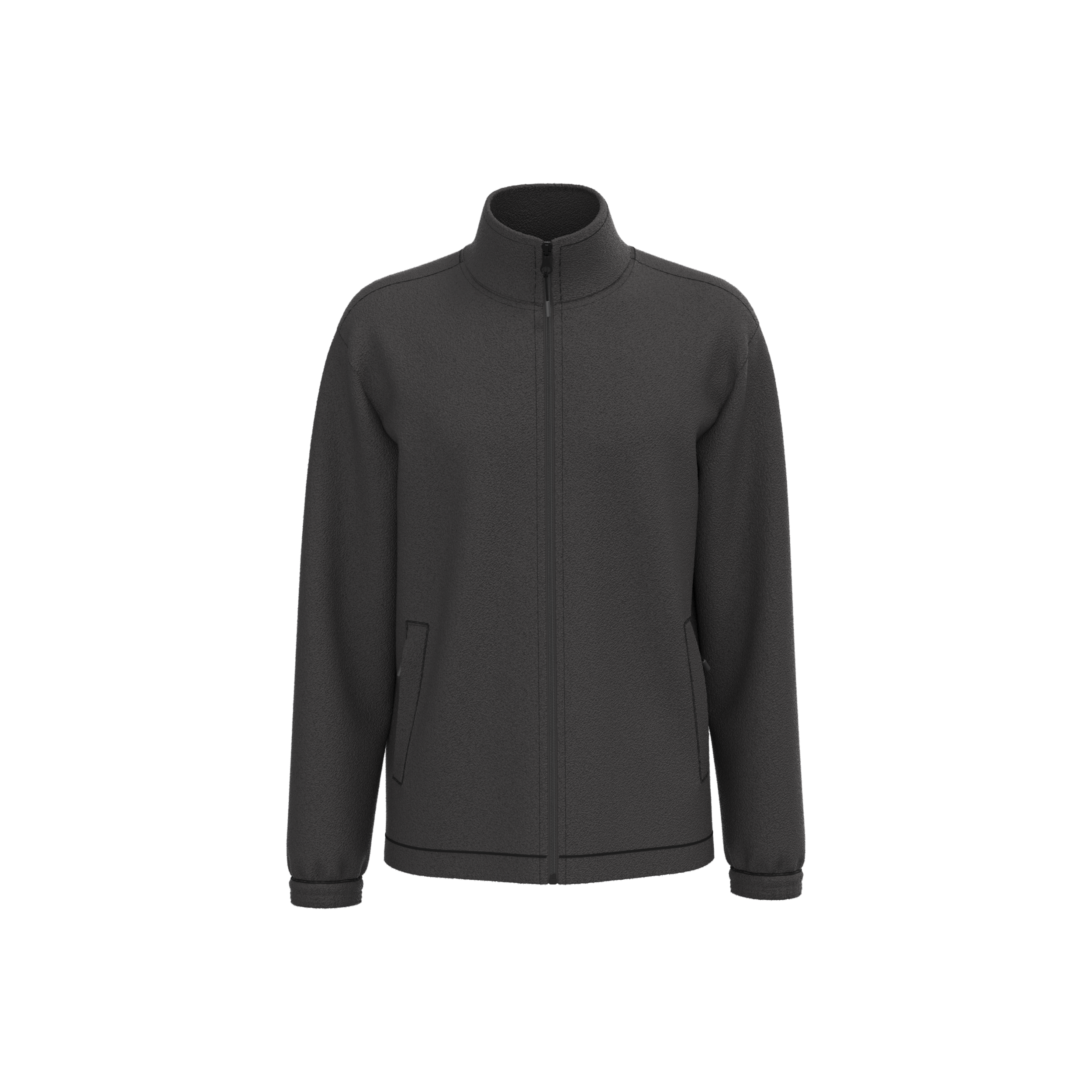Image of VESTE POLAIRE AJUSTABLE À POIGNETS ÉLASTIQUÉS - K940 TOPTEX-BLACK