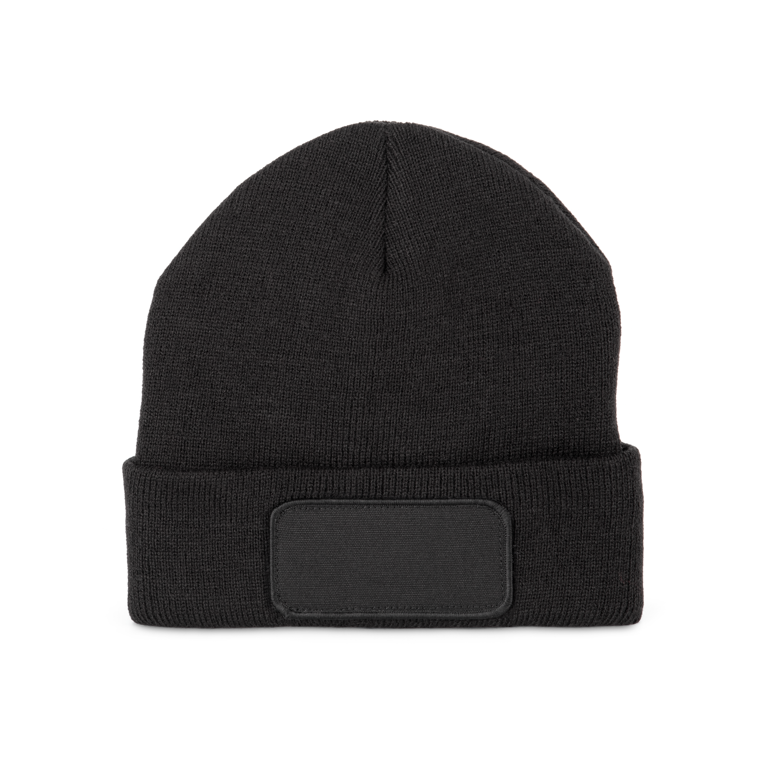 Image of BONNET AVEC PATCH ET DOUBLURE THINSULATE™ - KP894 TOPTEX-BLACK