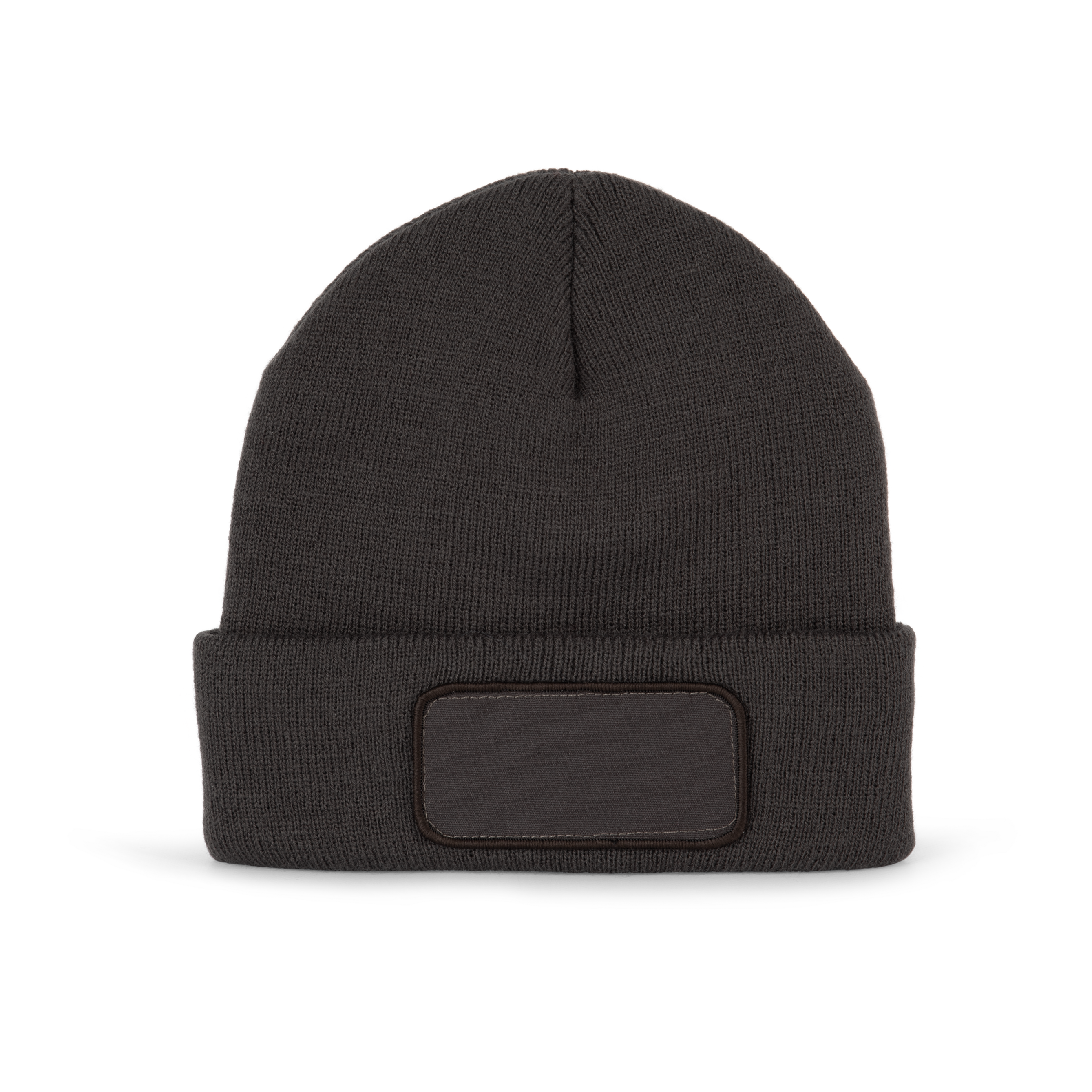 Image of BONNET AVEC PATCH ET DOUBLURE THINSULATE™ - KP894 TOPTEX-DARK-GREY