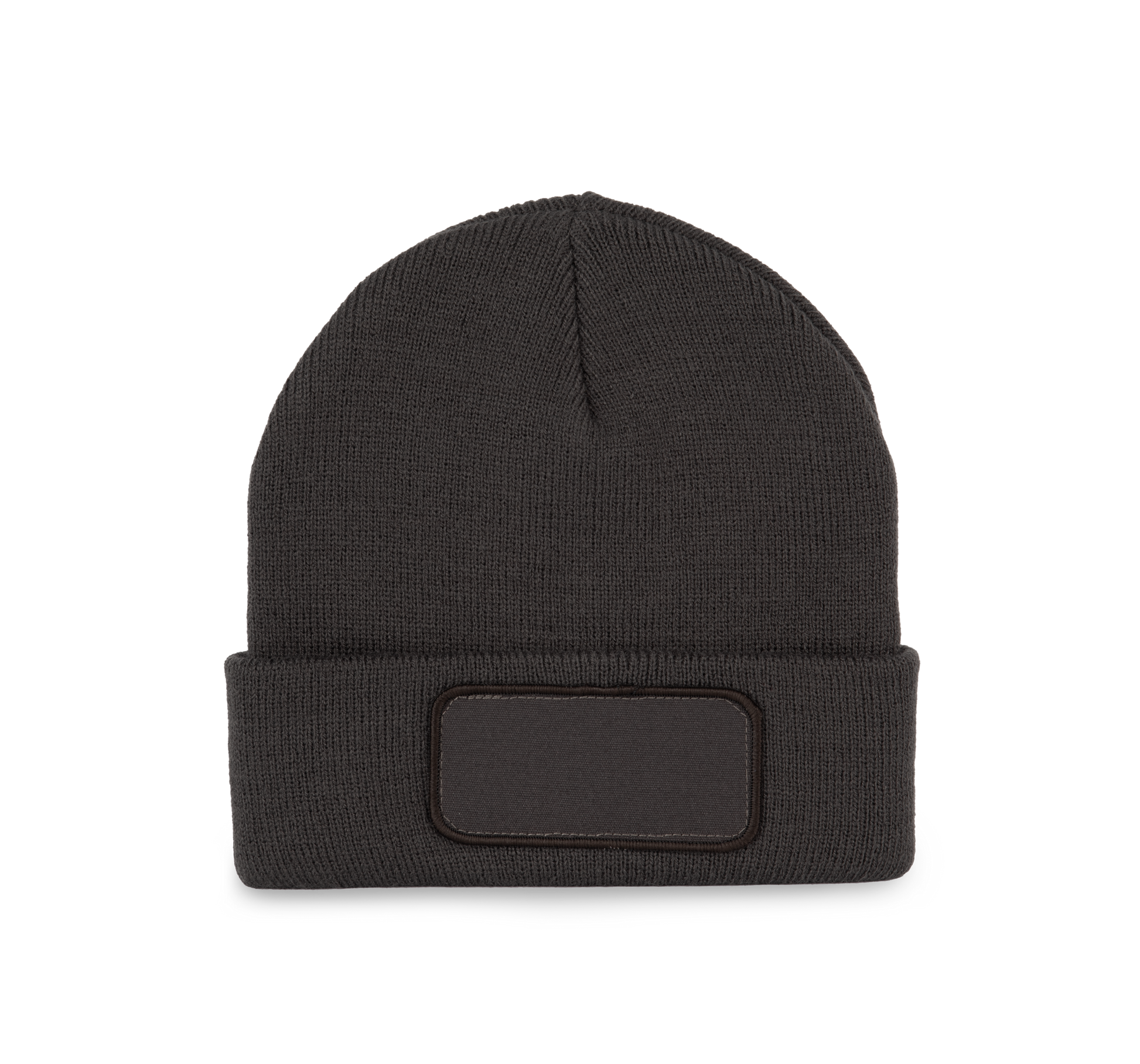 BONNET AVEC PATCH - KP895 TOPTEX-DARK-GREY