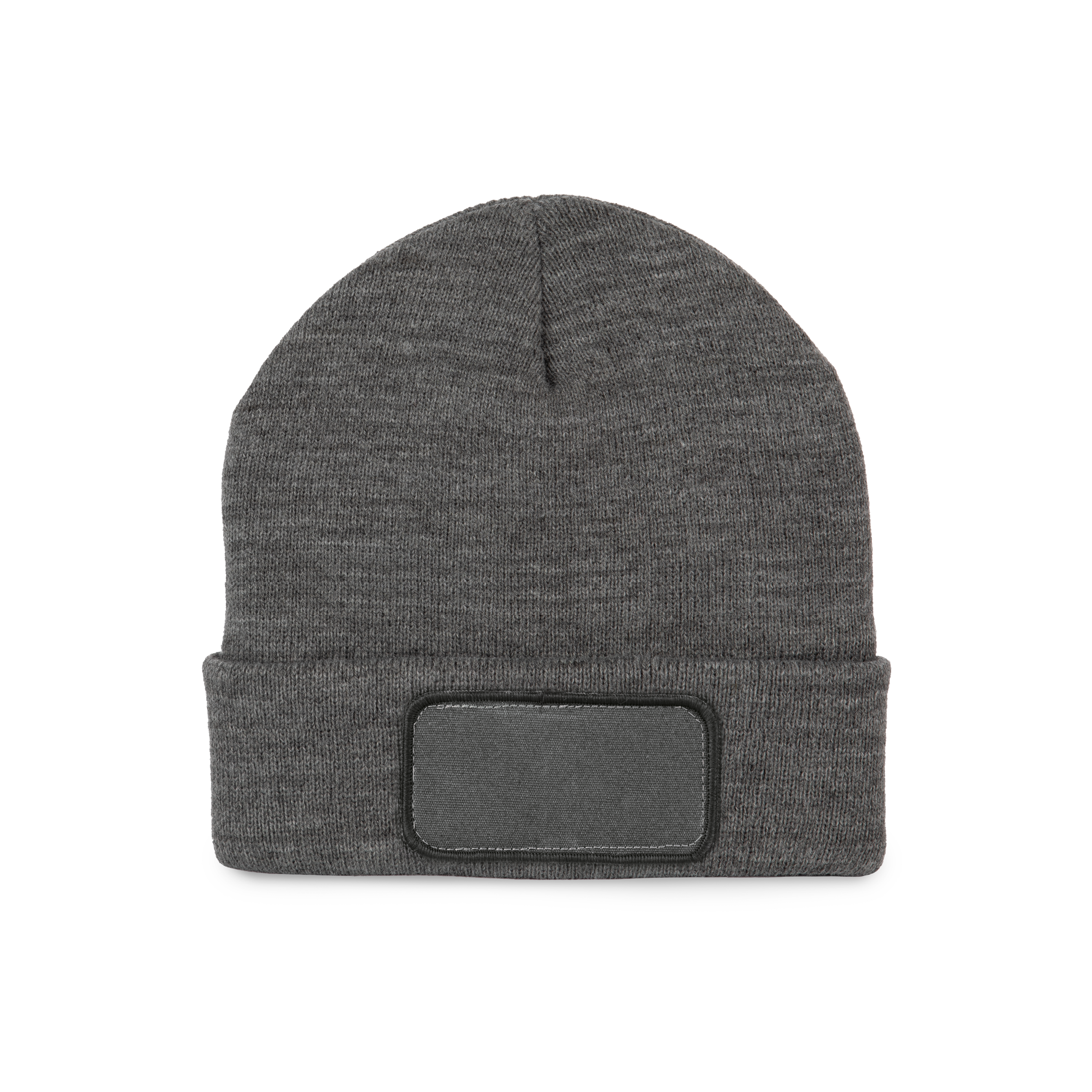 Image of BONNET AVEC PATCH - KP895 TOPTEX-GREY-HEATHER