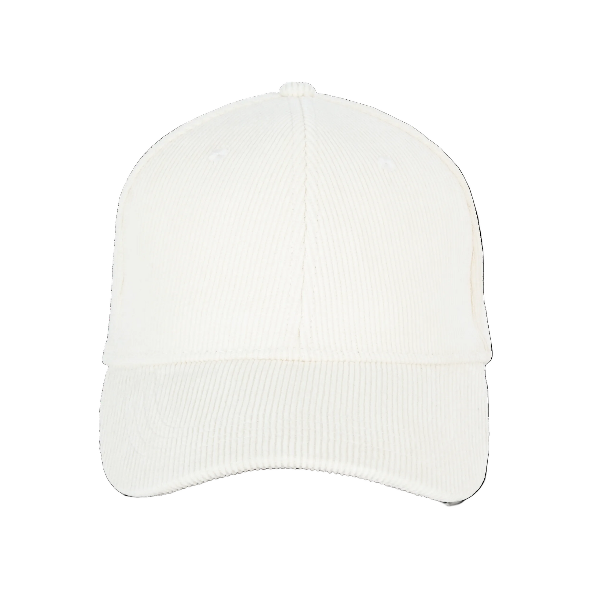 CASQUETTE ÉCORESPONSABLE EN VELOURS CÔTELÉ 6 PANNEAUX UNISEXE - NS016 TOPTEX-IVORY