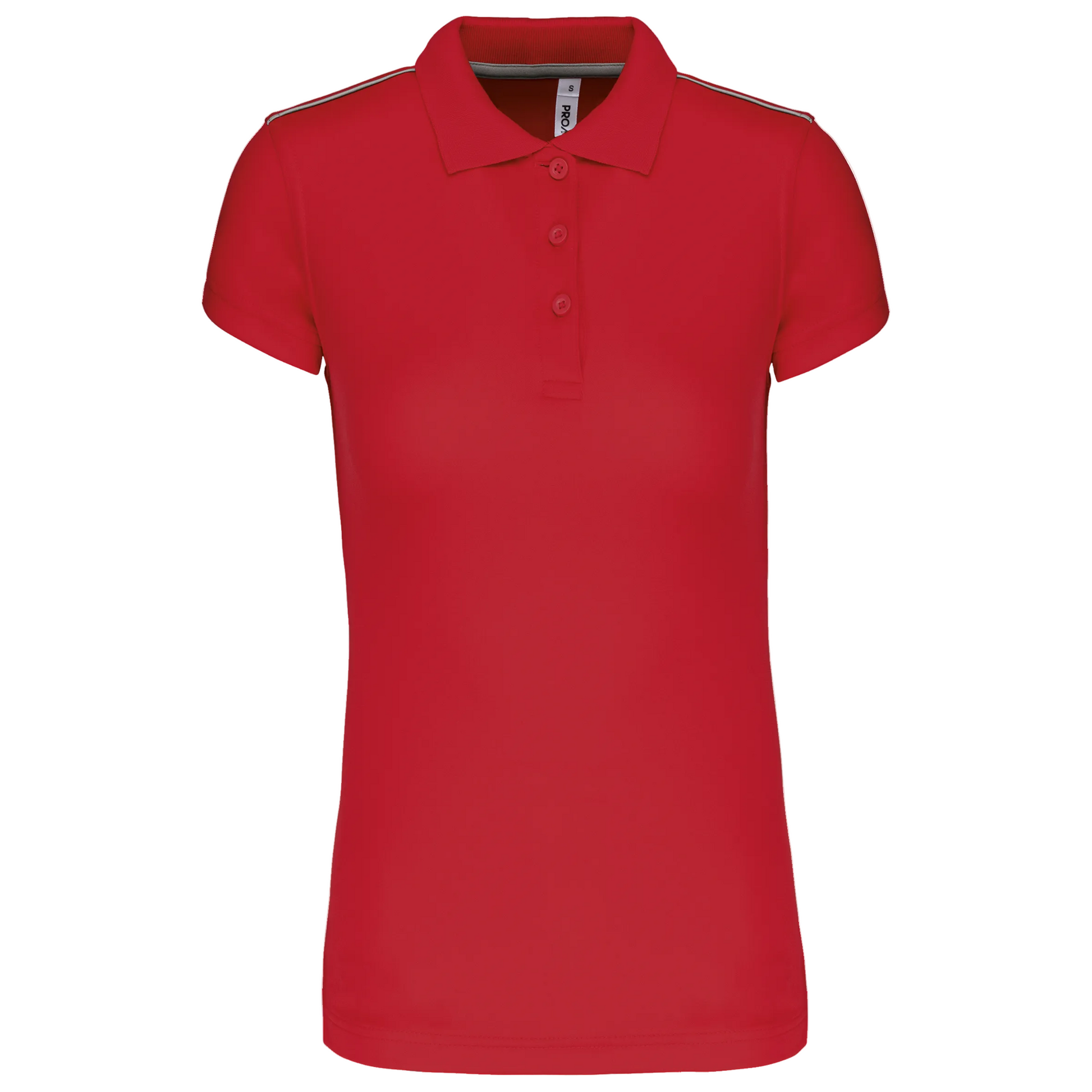 PA481 POLO MANCHES COURTES FEMME PROACT-BLACK