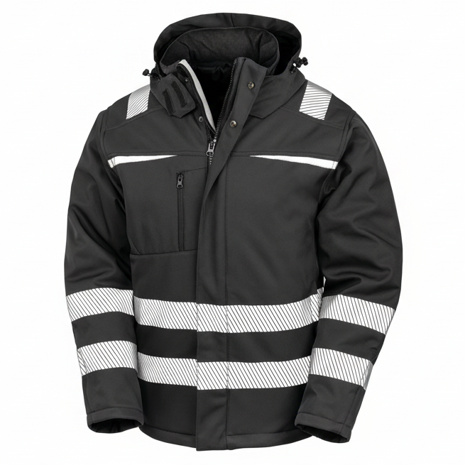 Image of R331X MANTEAU SOFTSHELL DYNAMIQUE RESULT-BLACK