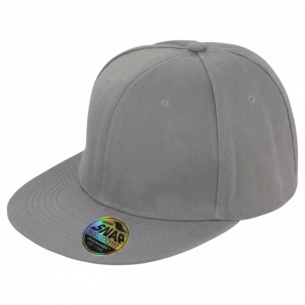 RC083X CASQUETTE BRONX?GRID_COULEUR=BLACK RESULT-HEATHER-GREY