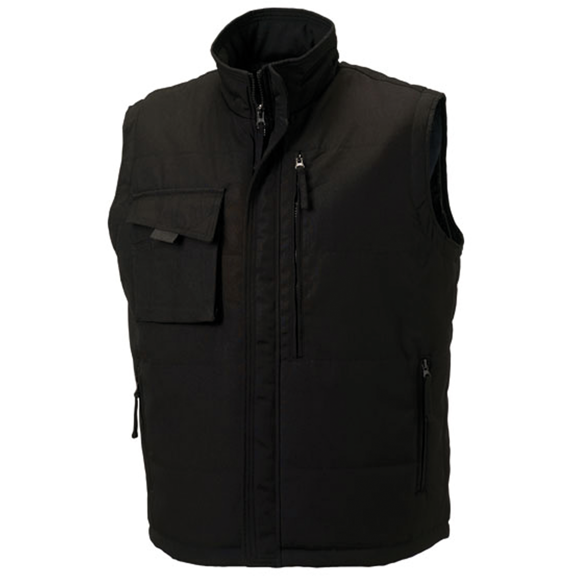 BODYWARMER HEAVY DUTY - RU014M TOPTEX-BLACK