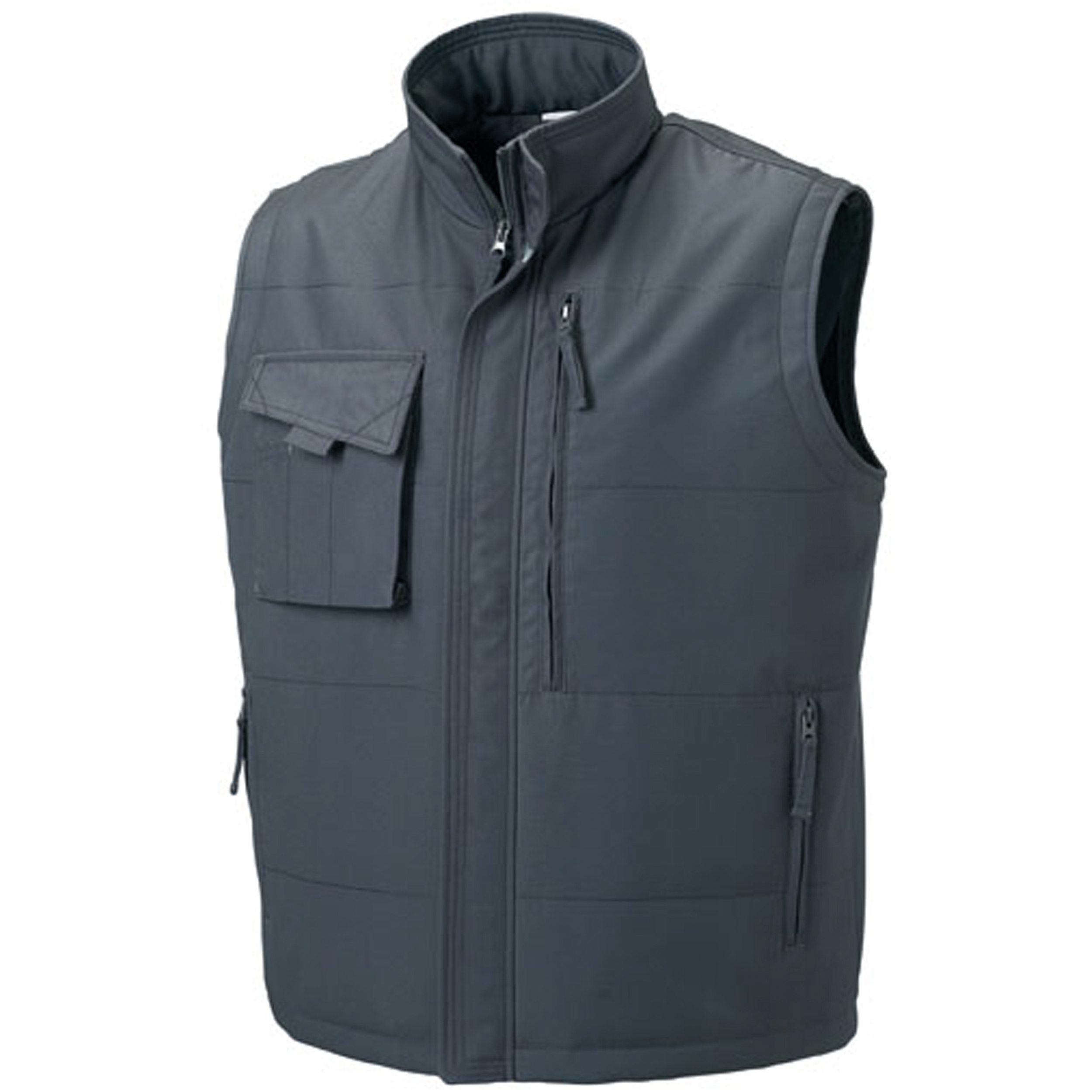 Image of BODYWARMER HEAVY DUTY - RU014M TOPTEX-BLACK