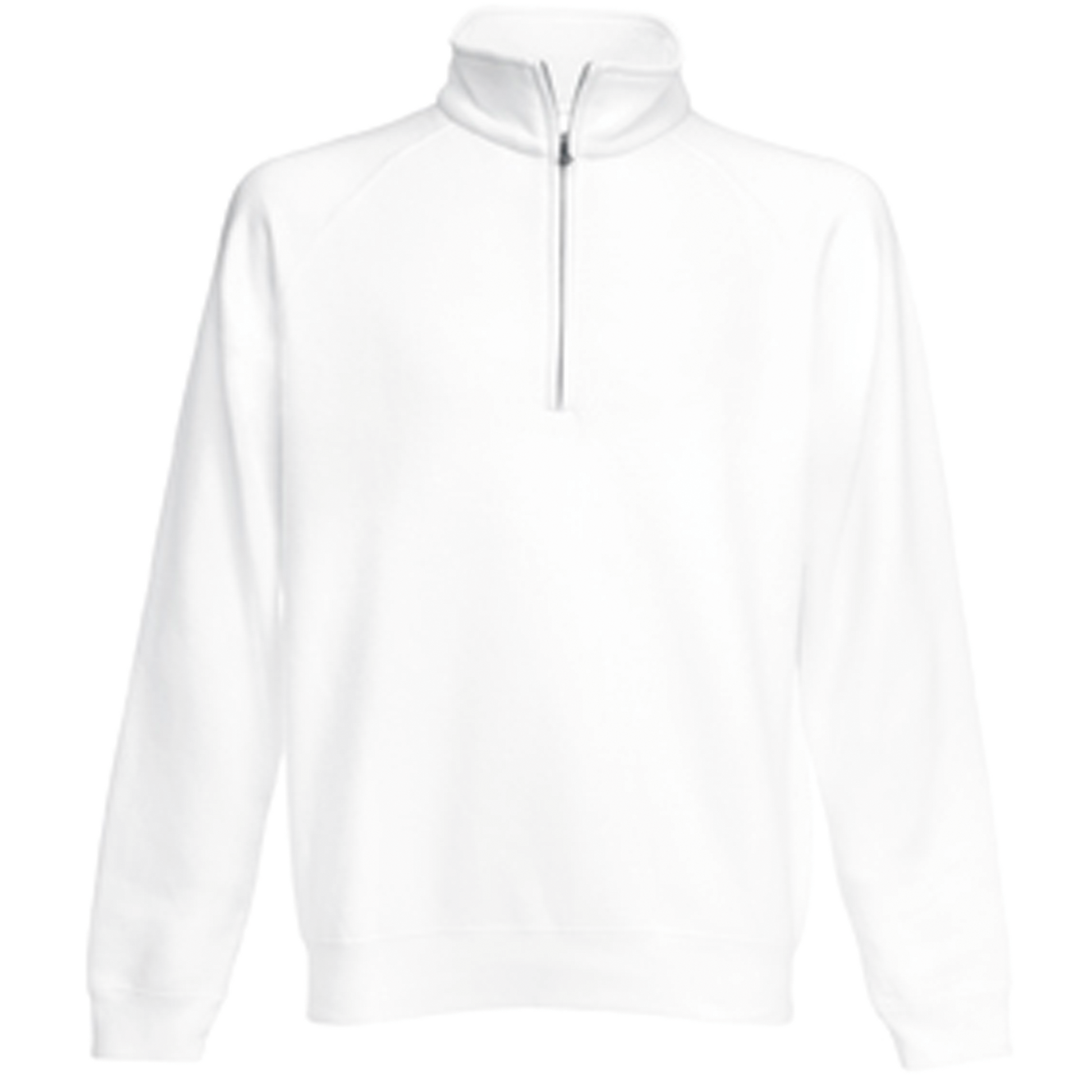 SWEAT-SHIRT COL ZIPPÉ PREMIUM - SC165 TOPTEX-WHITE