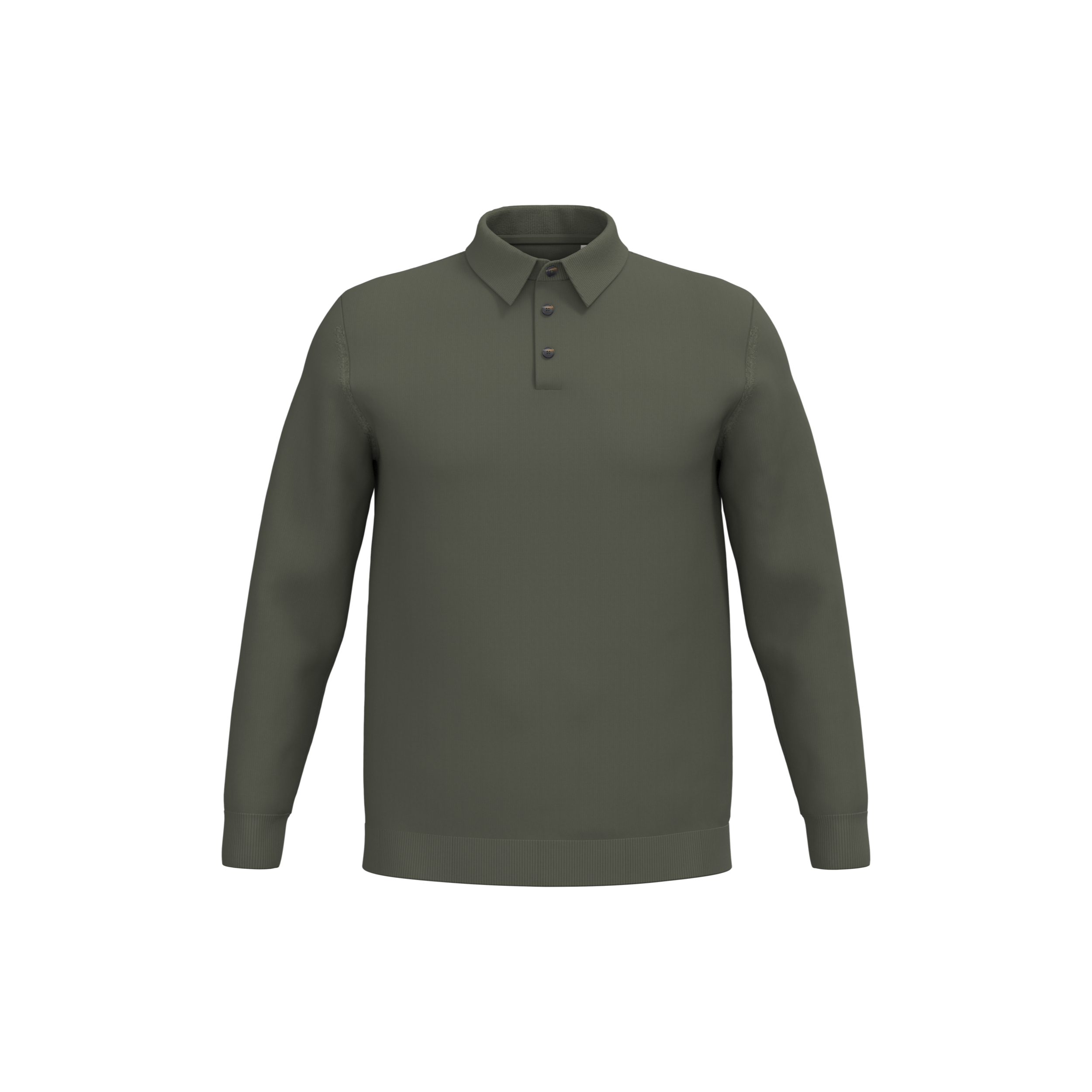 Image of POLO ÉCORESPONSABLE MANCHES LONGUES HOMME - SP204 TOPTEX-NAVY-BLUE
