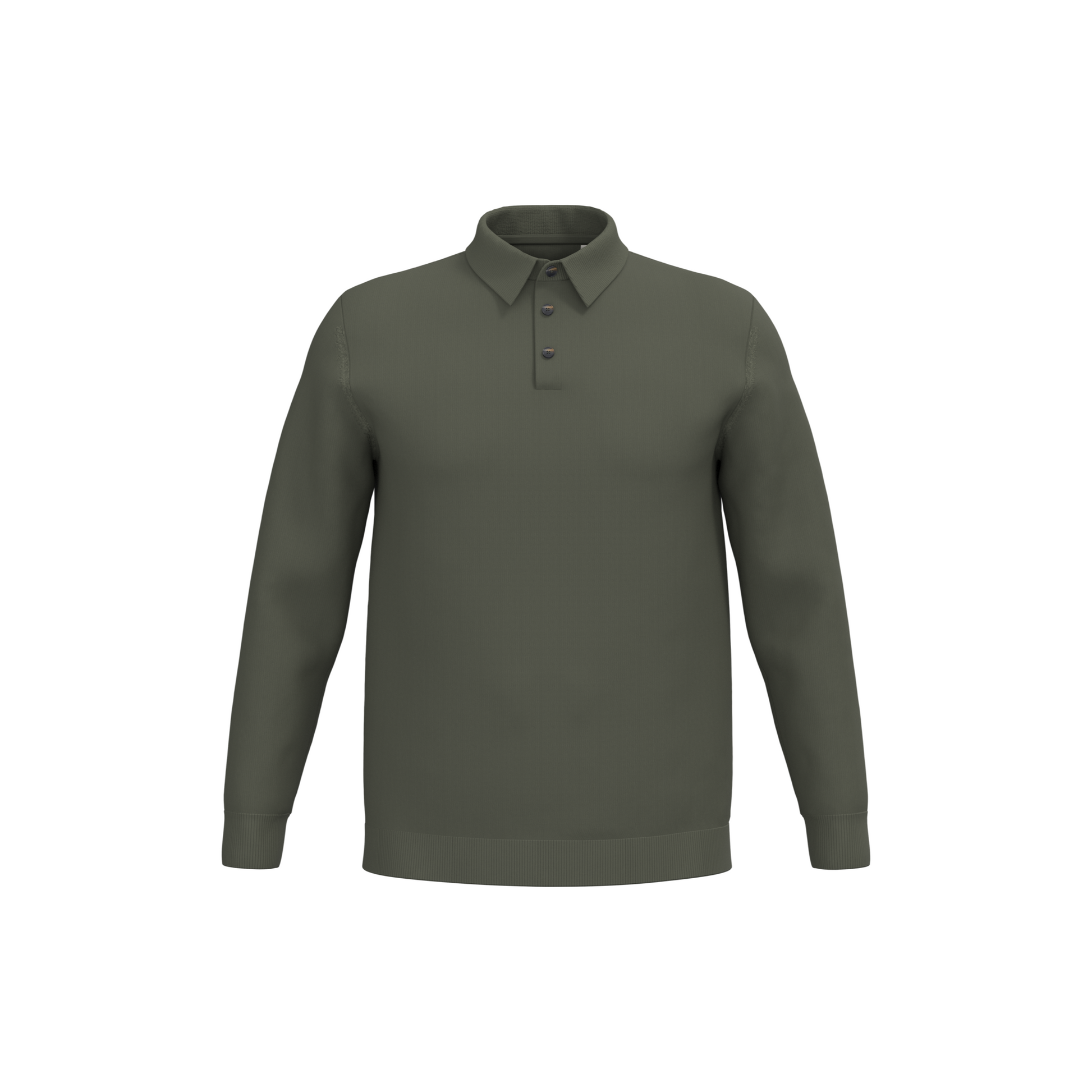 POLO ÉCORESPONSABLE MANCHES LONGUES HOMME - SP204 TOPTEX-NAVY-BLUE