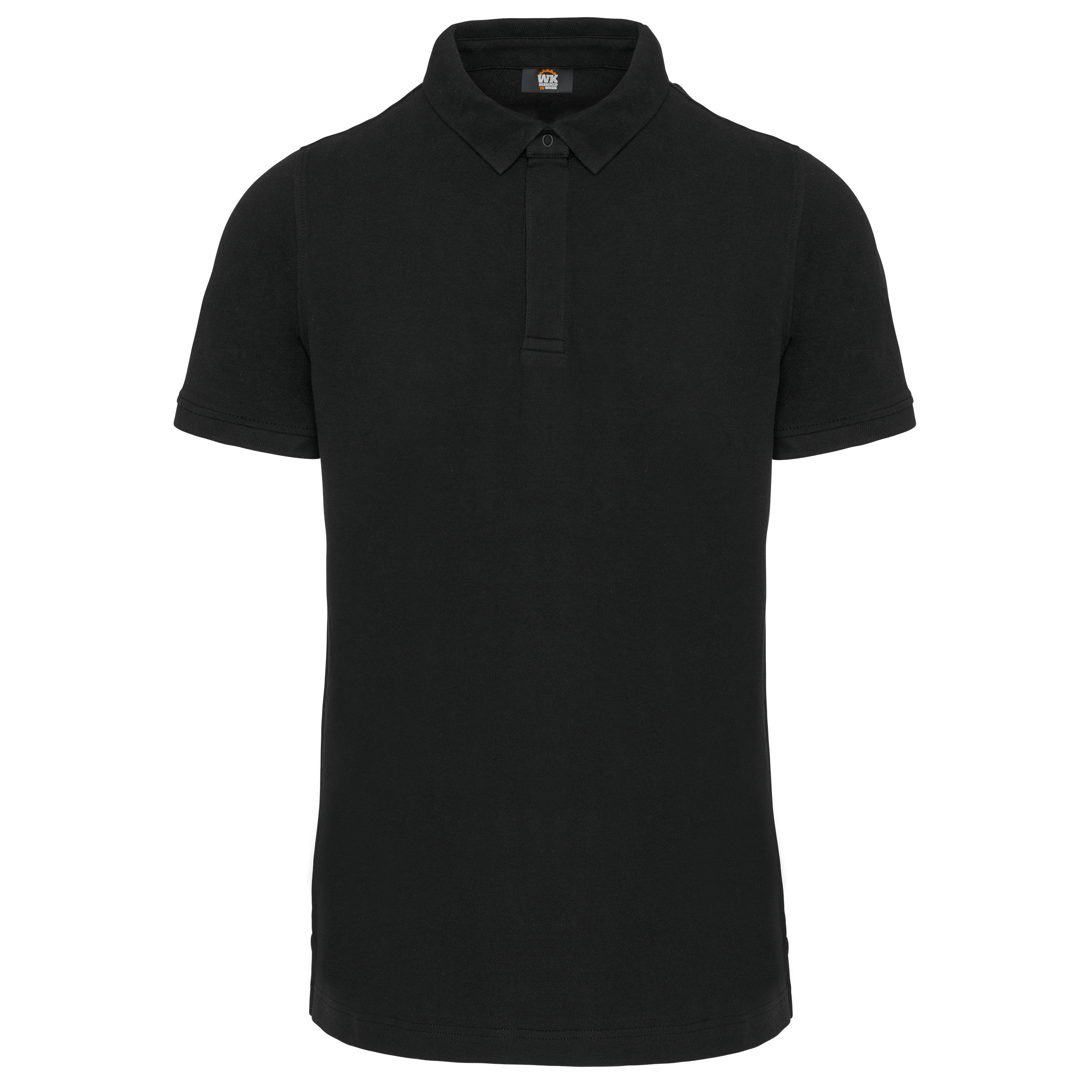 Image of POLO COL BOUTONS PRESSION MANCHES COURTES HOMME - WK225 TOPTEX-WHITE