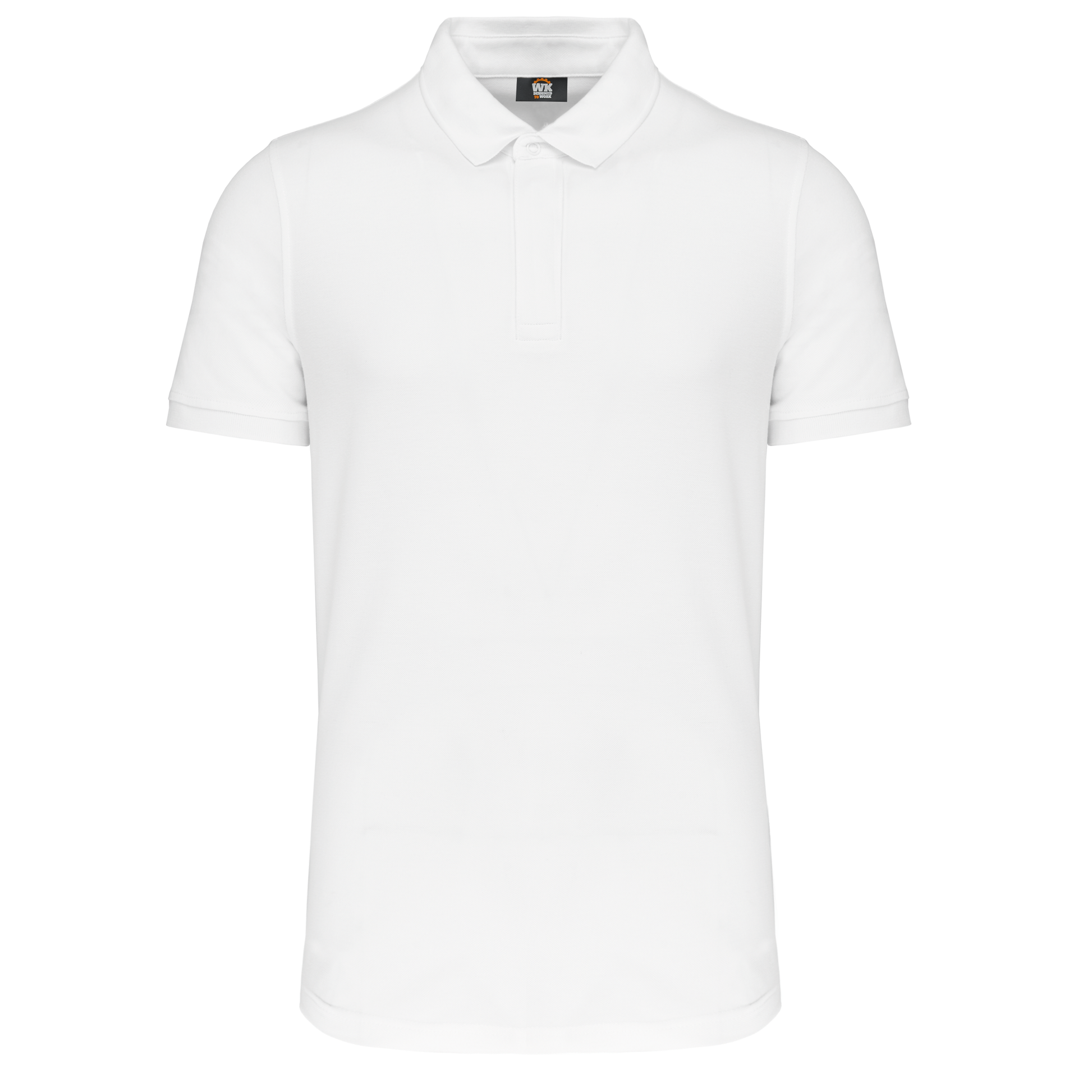POLO COL BOUTONS PRESSION MANCHES COURTES HOMME - WK225 TOPTEX-WHITE