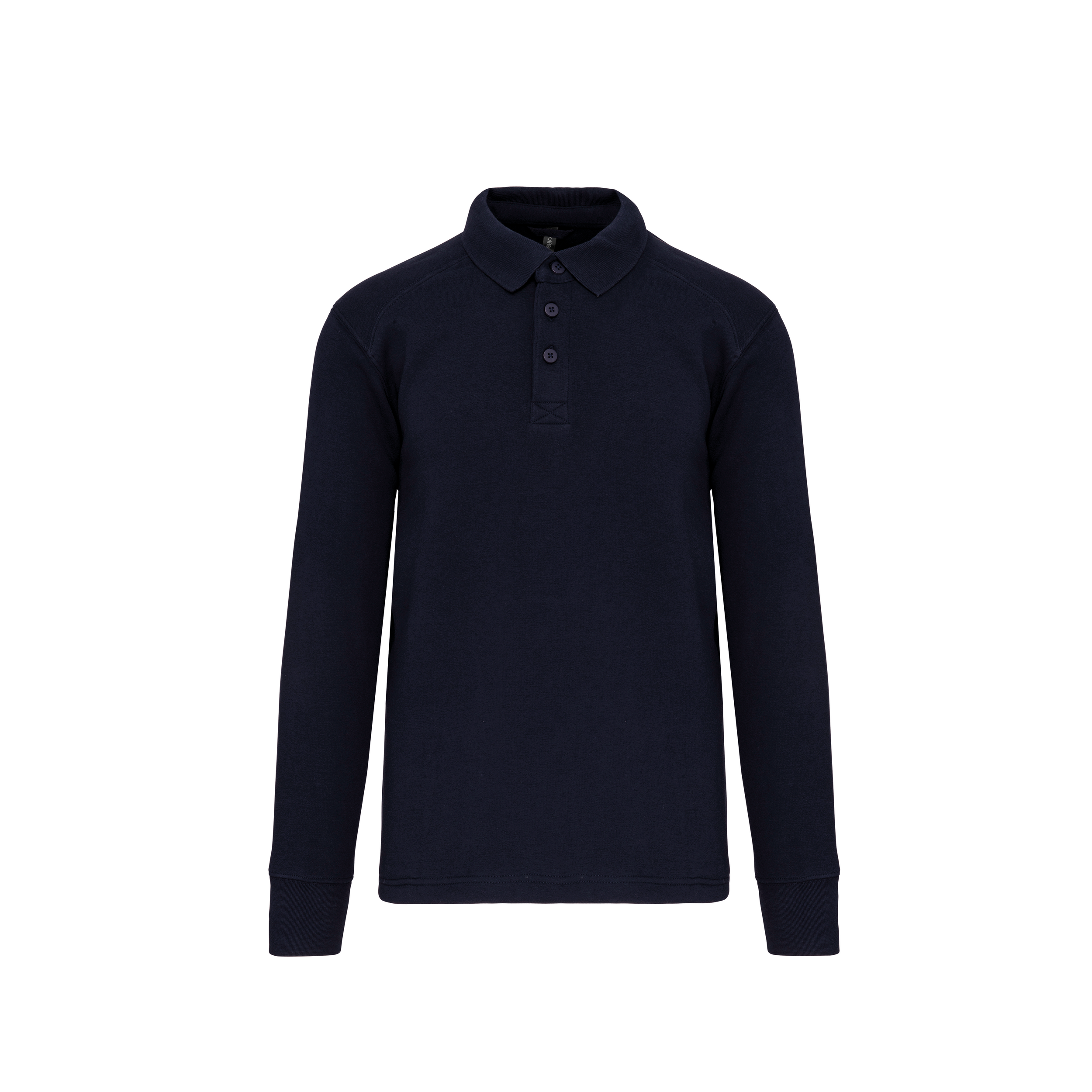 Image of SWEAT-SHIRT COL POLO HOMME - WK4000 TOPTEX-BLACK