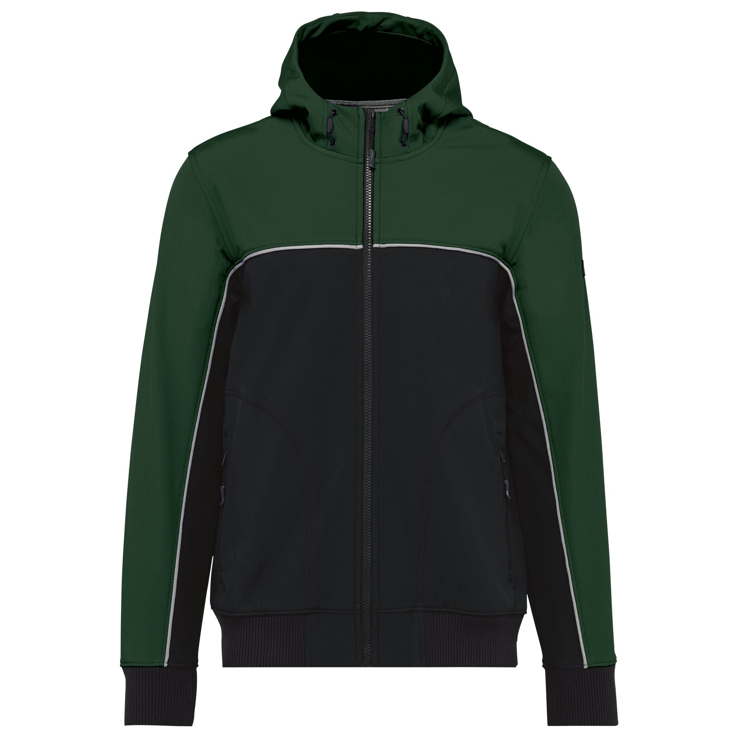 Image of VESTE SOFTSHELL 3 COUCHES BIONIC-FINISH® ECO UNISEXE - WK450 TOPTEX-BLACK