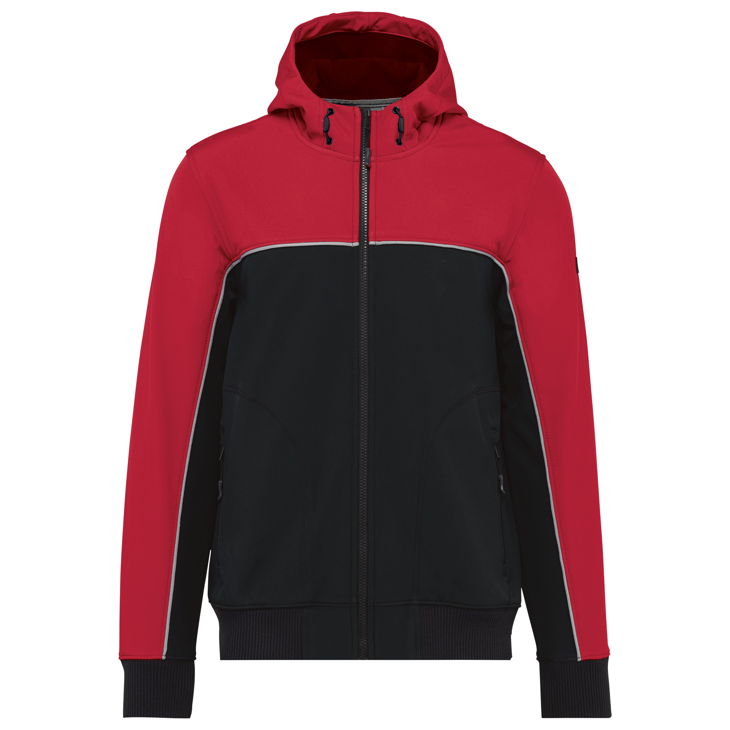 Image of VESTE SOFTSHELL 3 COUCHES BIONIC-FINISH® ECO UNISEXE - WK450 TOPTEX-BLACK