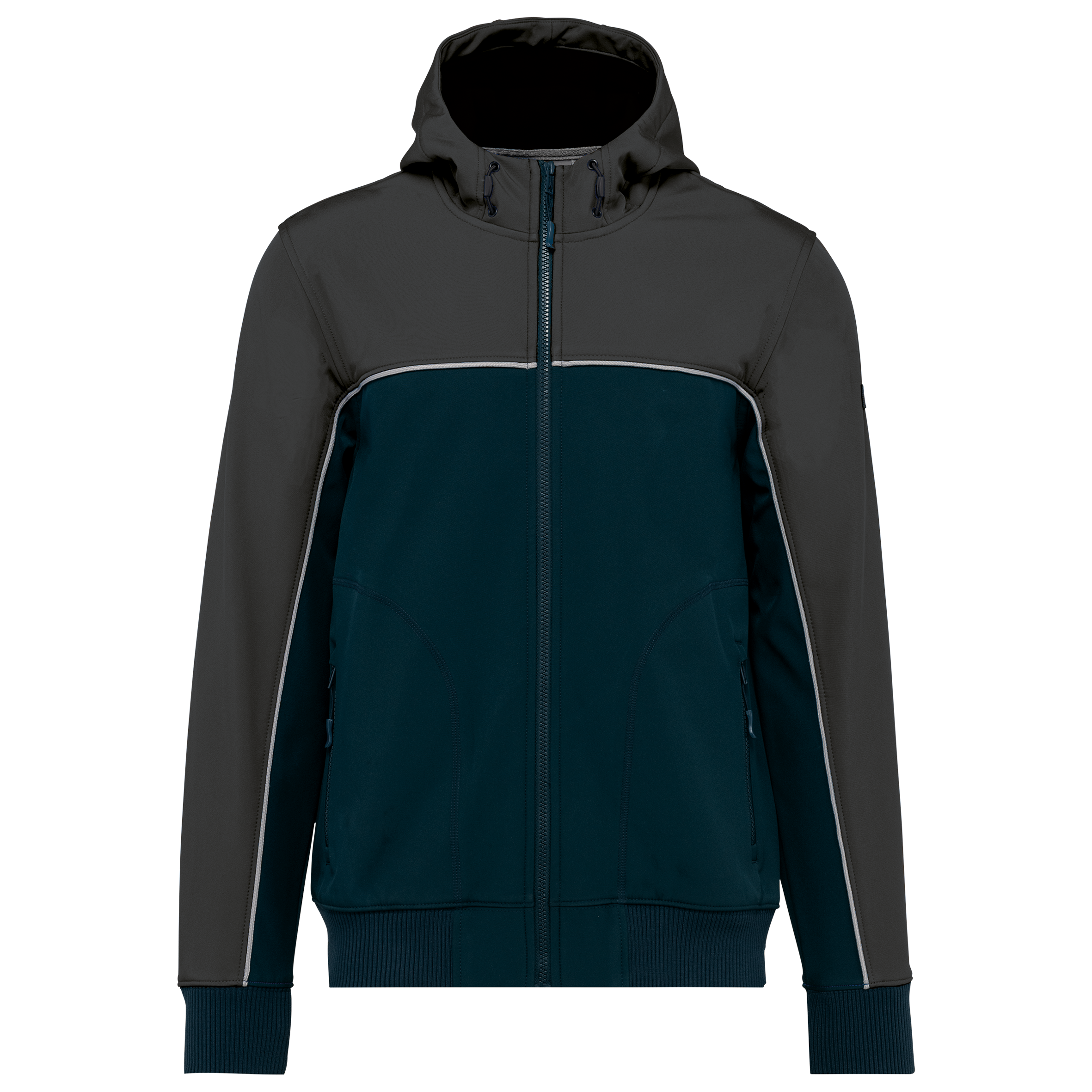 Image of VESTE SOFTSHELL 3 COUCHES BIONIC-FINISH® ECO UNISEXE - WK450 TOPTEX-BLACK