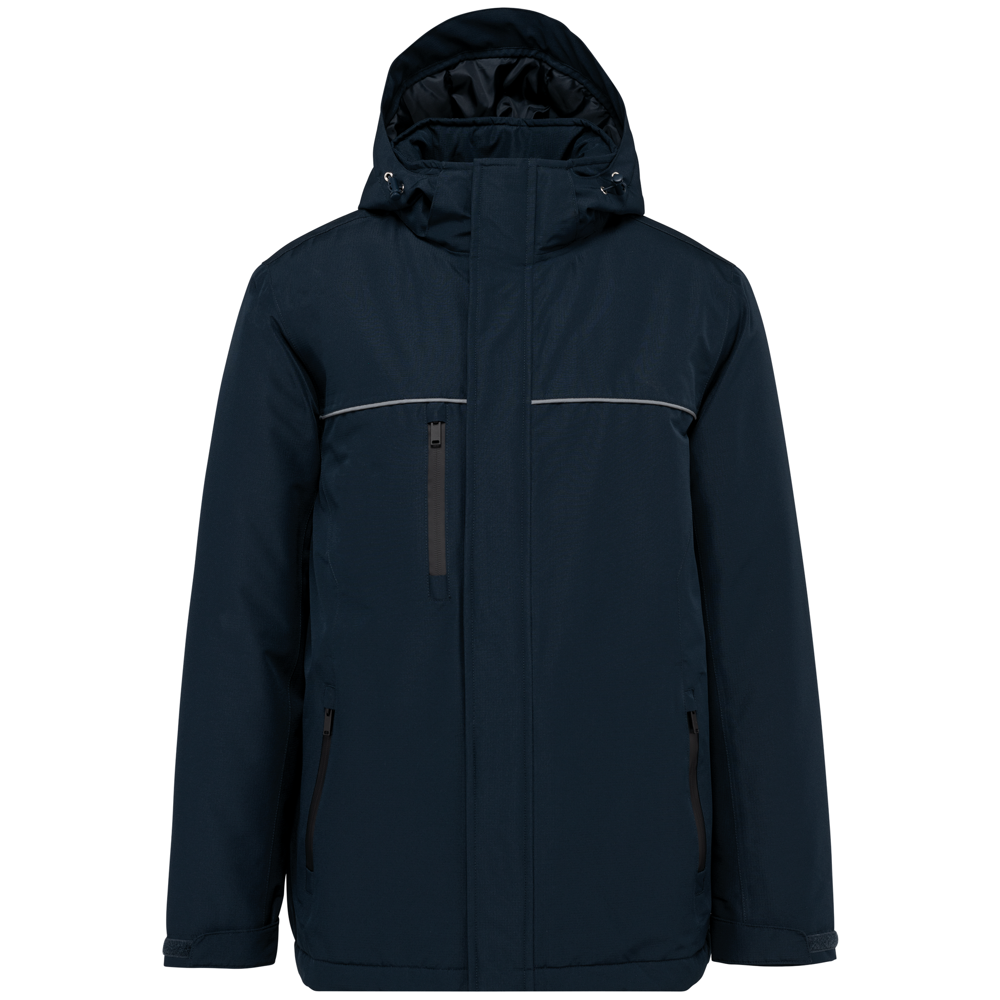 PARKA PERFORMANCE À CAPUCHE UNISEXE - WK650 TOPTEX-BLACK