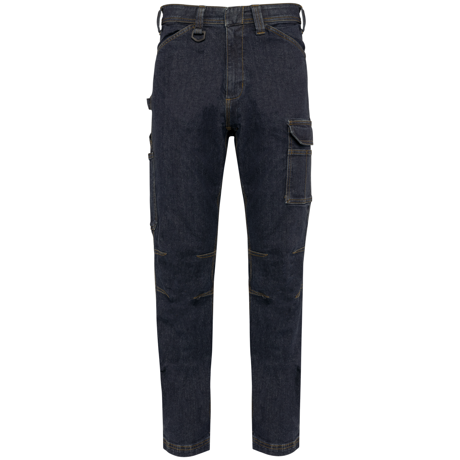 PANTALON DENIM MULTIPOCHES HOMME - WK705 TOPTEX-BLACK-RINSE