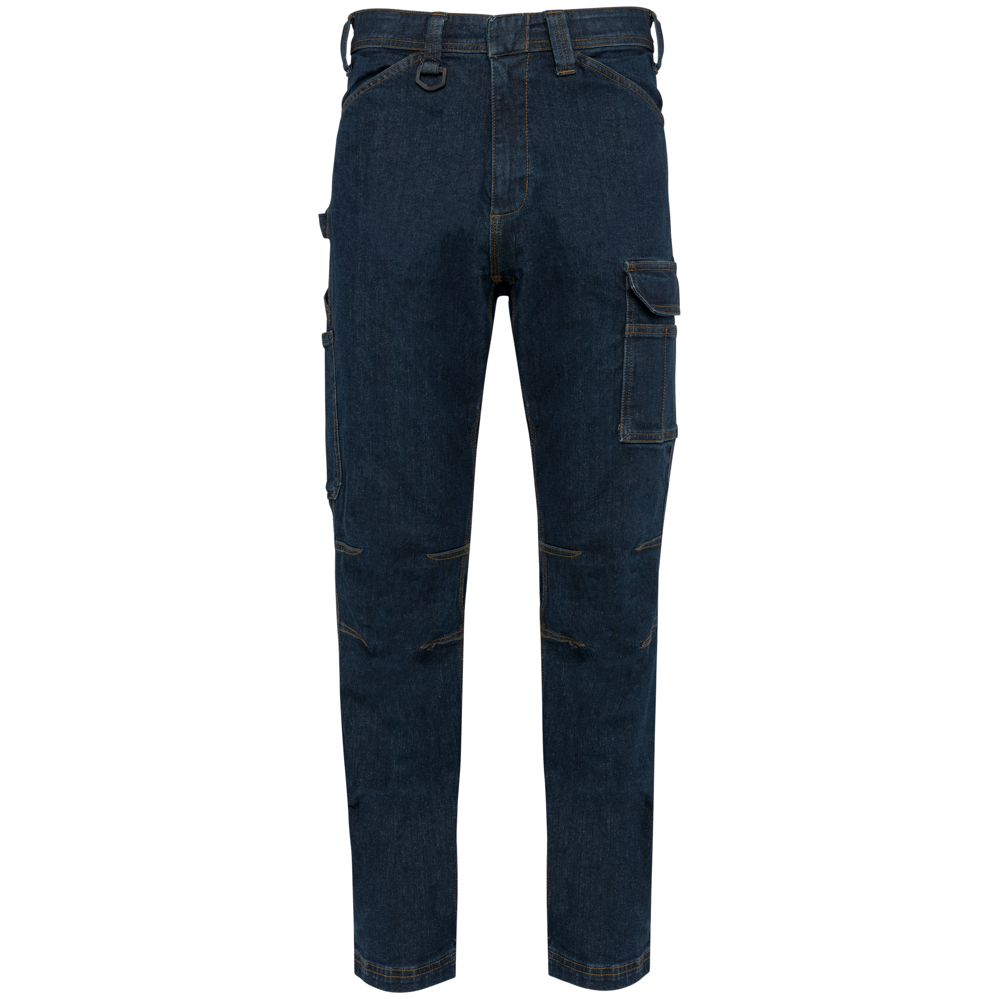 PANTALON DENIM MULTIPOCHES HOMME - WK705 TOPTEX-BLACK-RINSE