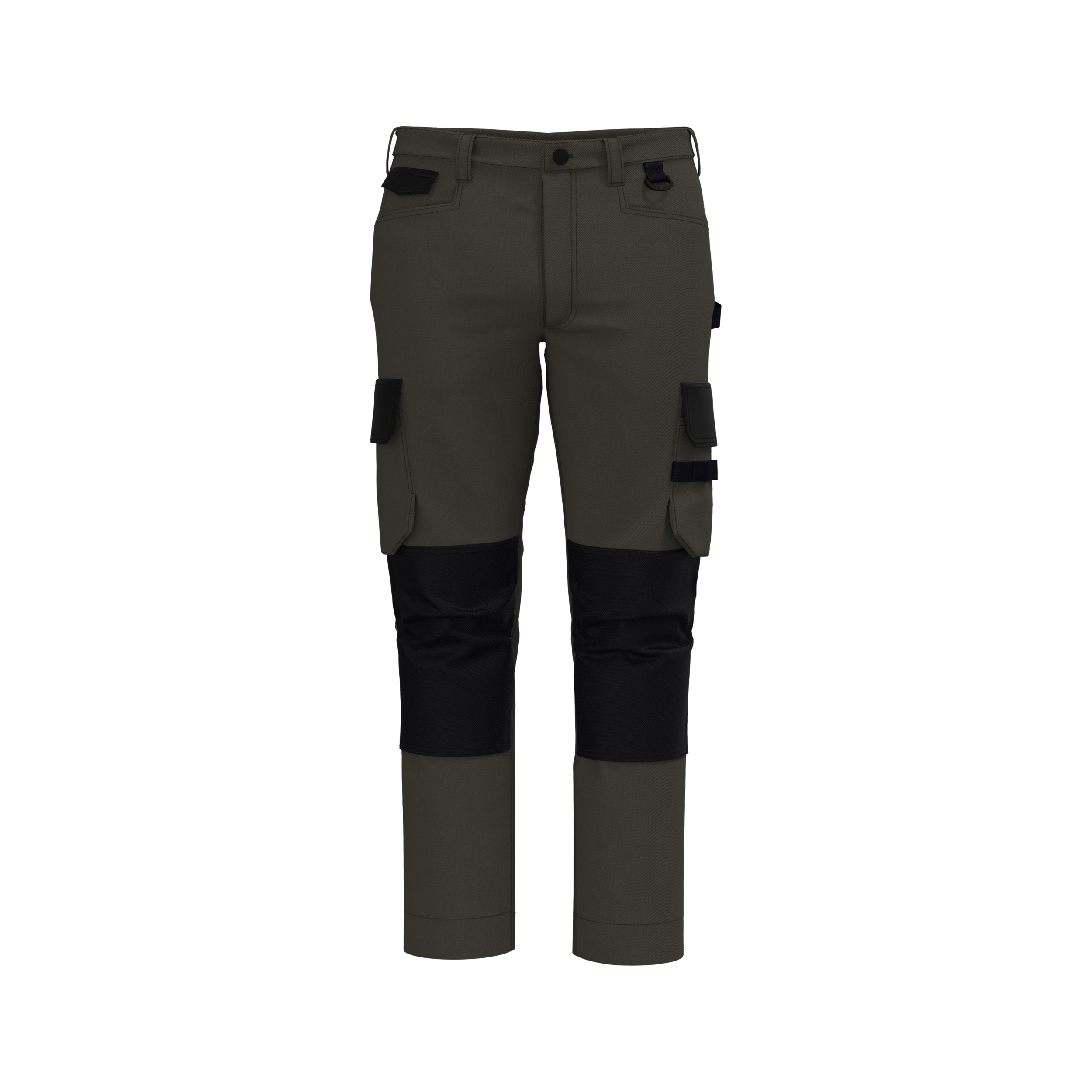 Image of PANTALON DE TRAVAIL BICOLORE HOMME - WK742 TOPTEX-BLACK