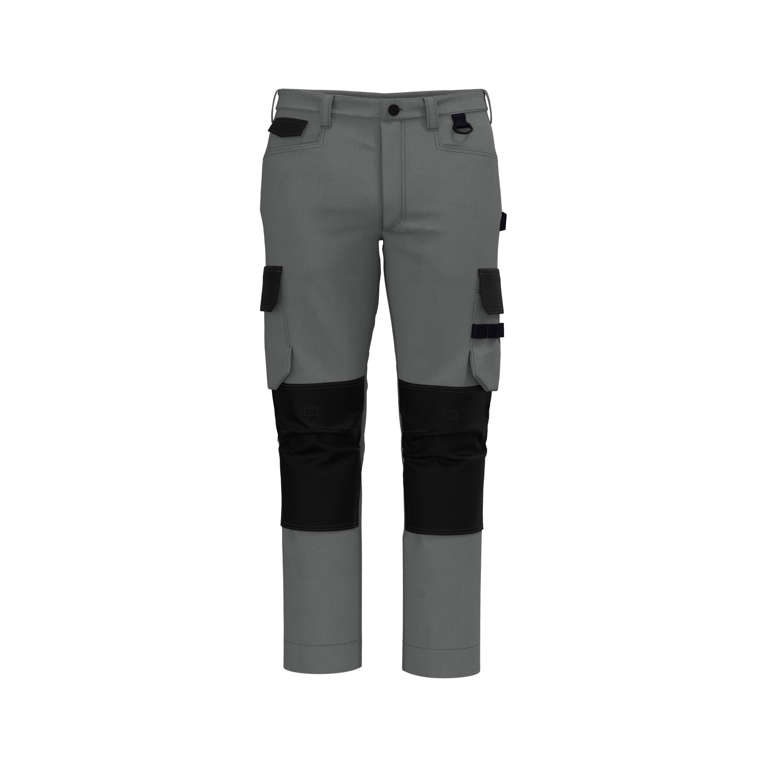 Image of PANTALON DE TRAVAIL BICOLORE HOMME - WK742 TOPTEX-BLACK