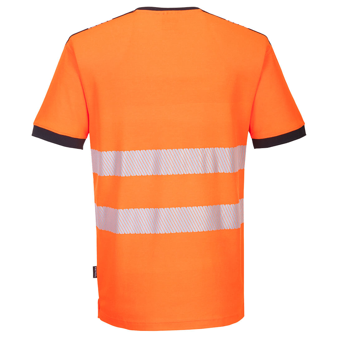 Image of T-SHIRT COL V PW3 HI-VIS 55% COTON - PW310