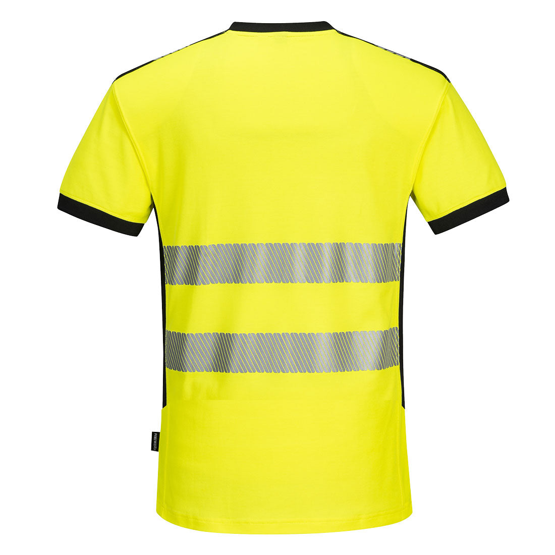 Image of T-SHIRT COL V PW3 HI-VIS 55% COTON - PW310