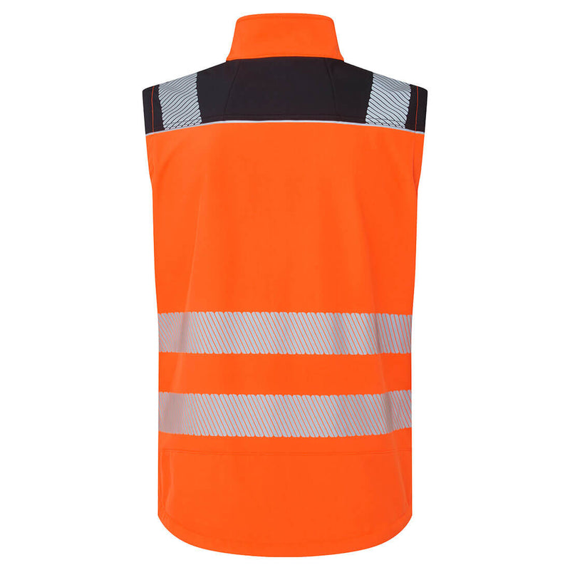 GILET SOFTSHELL SANS MANCHES HI-VIS - PW325