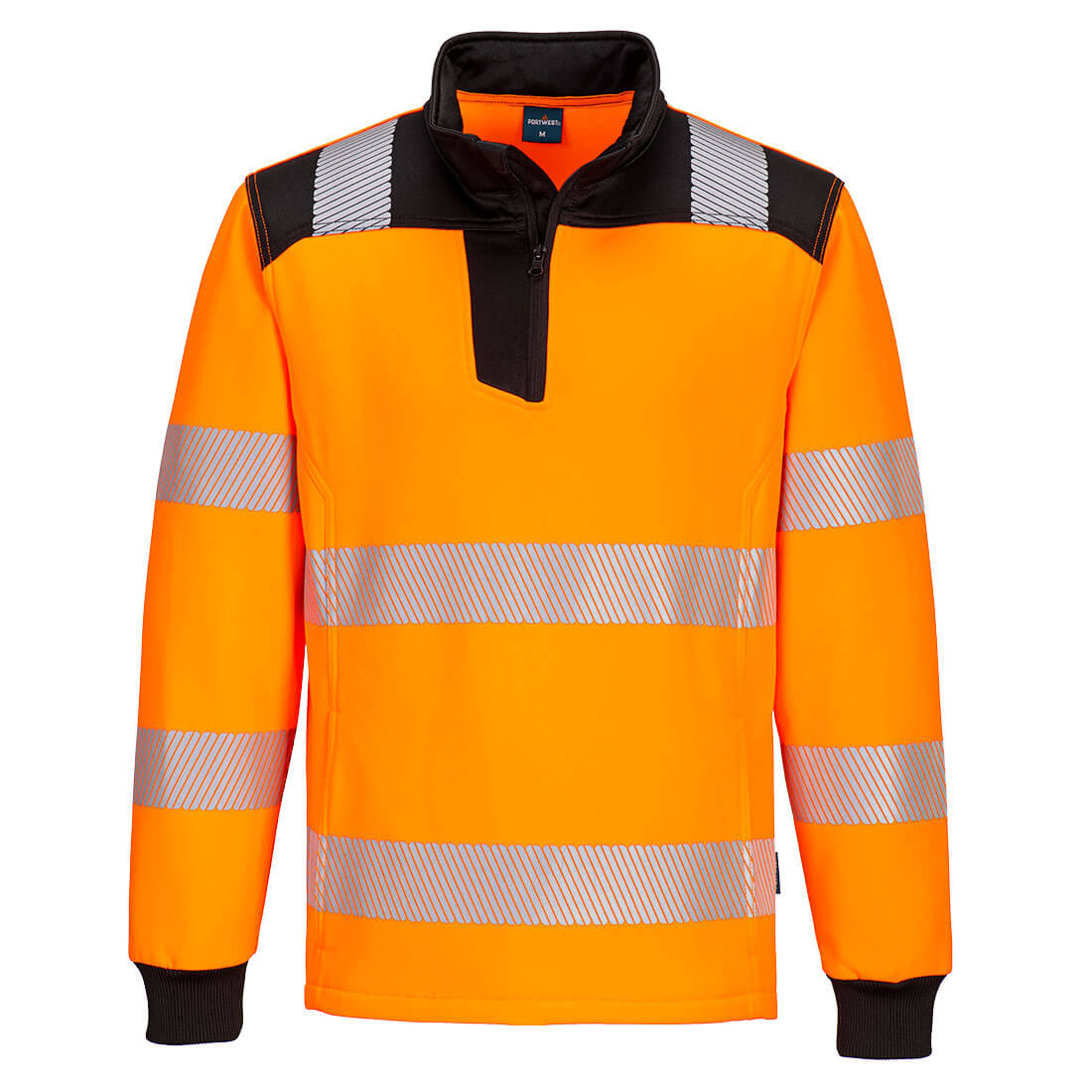 Image of PW326---SWEAT-PW3-HAUTE-VISIBILITÉ-ZIPPÉ