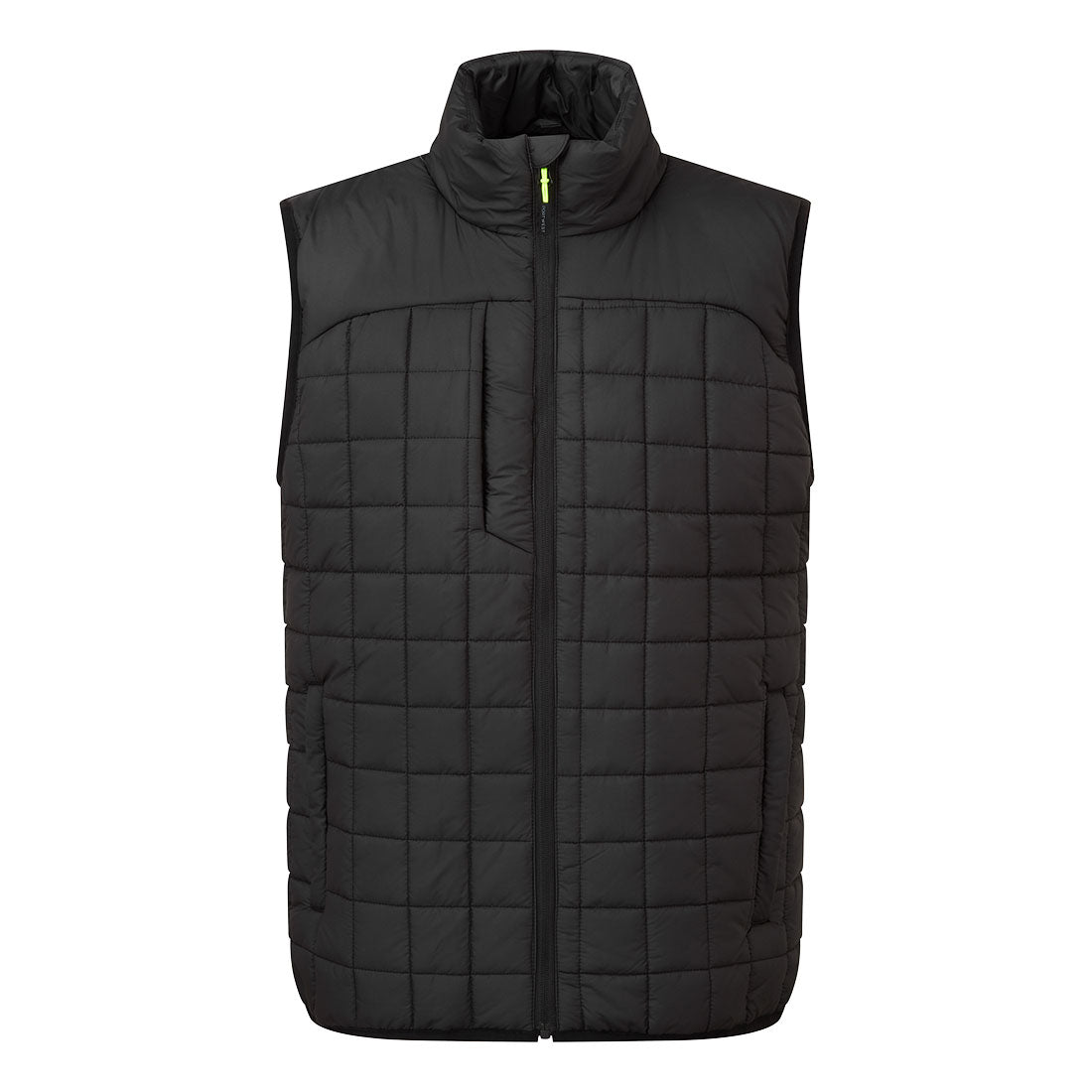 Image of PW339---BODYWARMER-À-CHICANES-CARRÉES-PW3