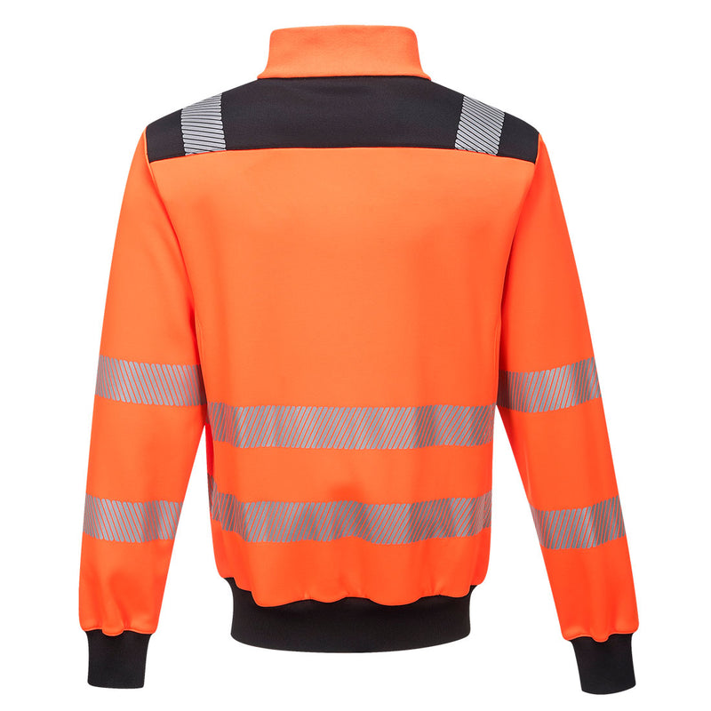 SWEATSHIRT ZIPPÉ HI-VIS PW370