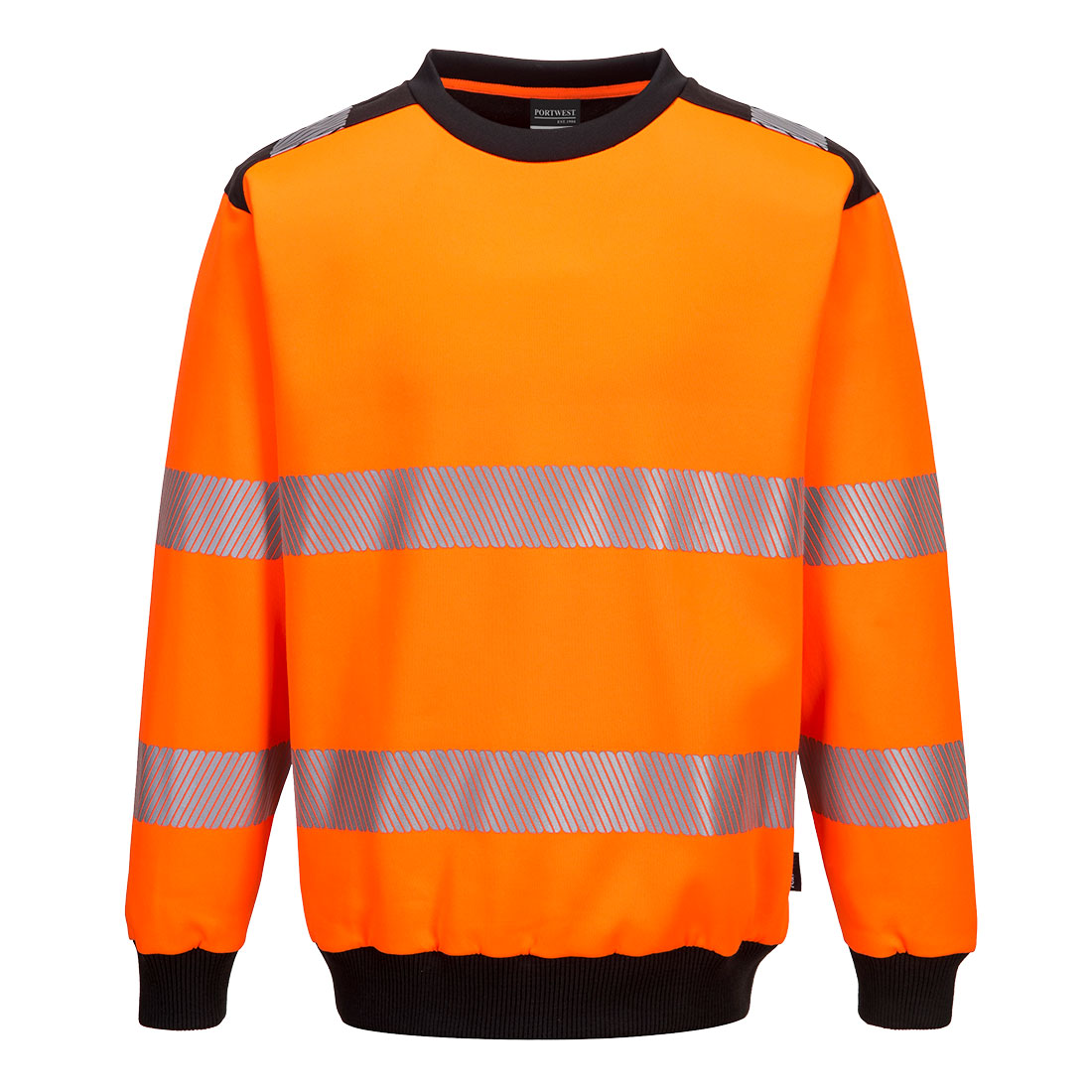 PW379---SWEAT-À-COL-ROND-PW3-HAUTE-VISIBILITÉ