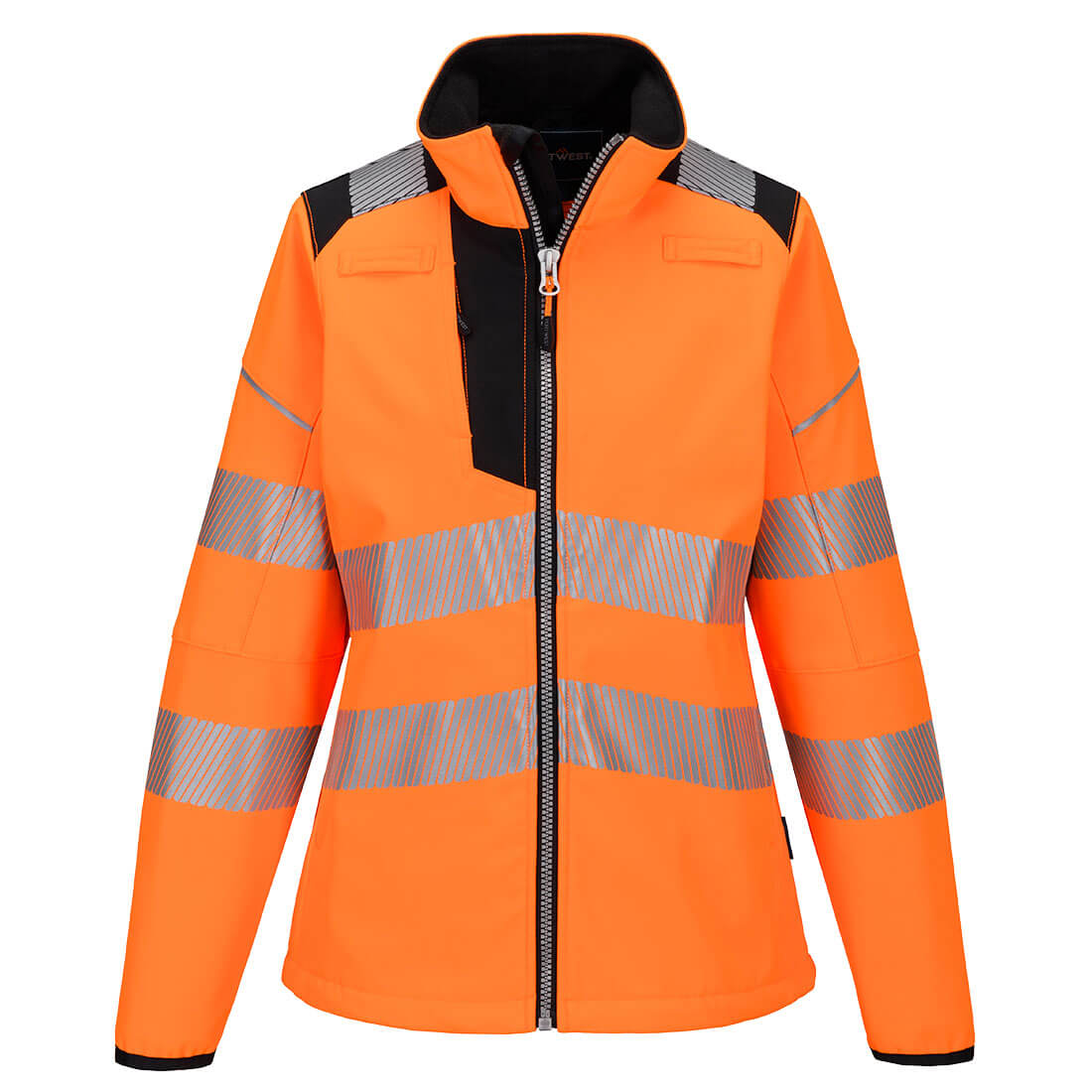 Image of PW381---SOFTSHELL-PW3-HAUTE-VISIBILITÉ-POUR-FEMMES