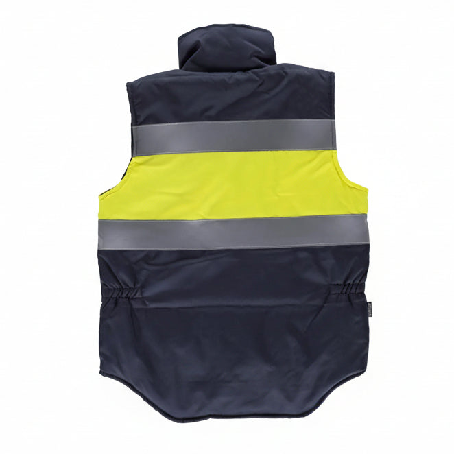 Image of FLUOS  GILET - S4032 WORKTEAM-MARINE-JAUNE
