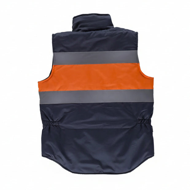 Image of FLUOS  GILET - S4032 WORKTEAM-MARINE-JAUNE