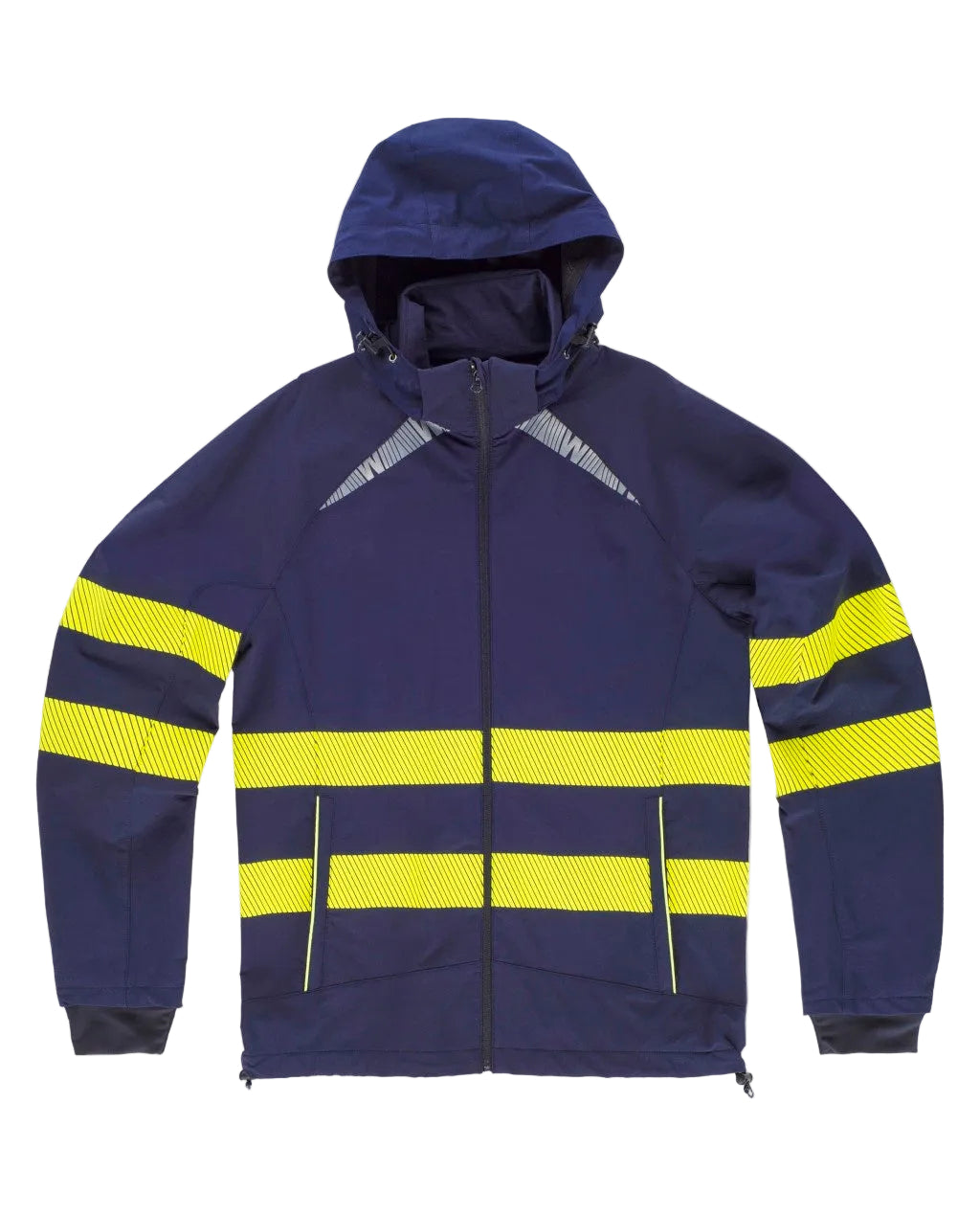 FLUOS · VESTE - S7879 WORKTEAM-MARINE-JAUNE