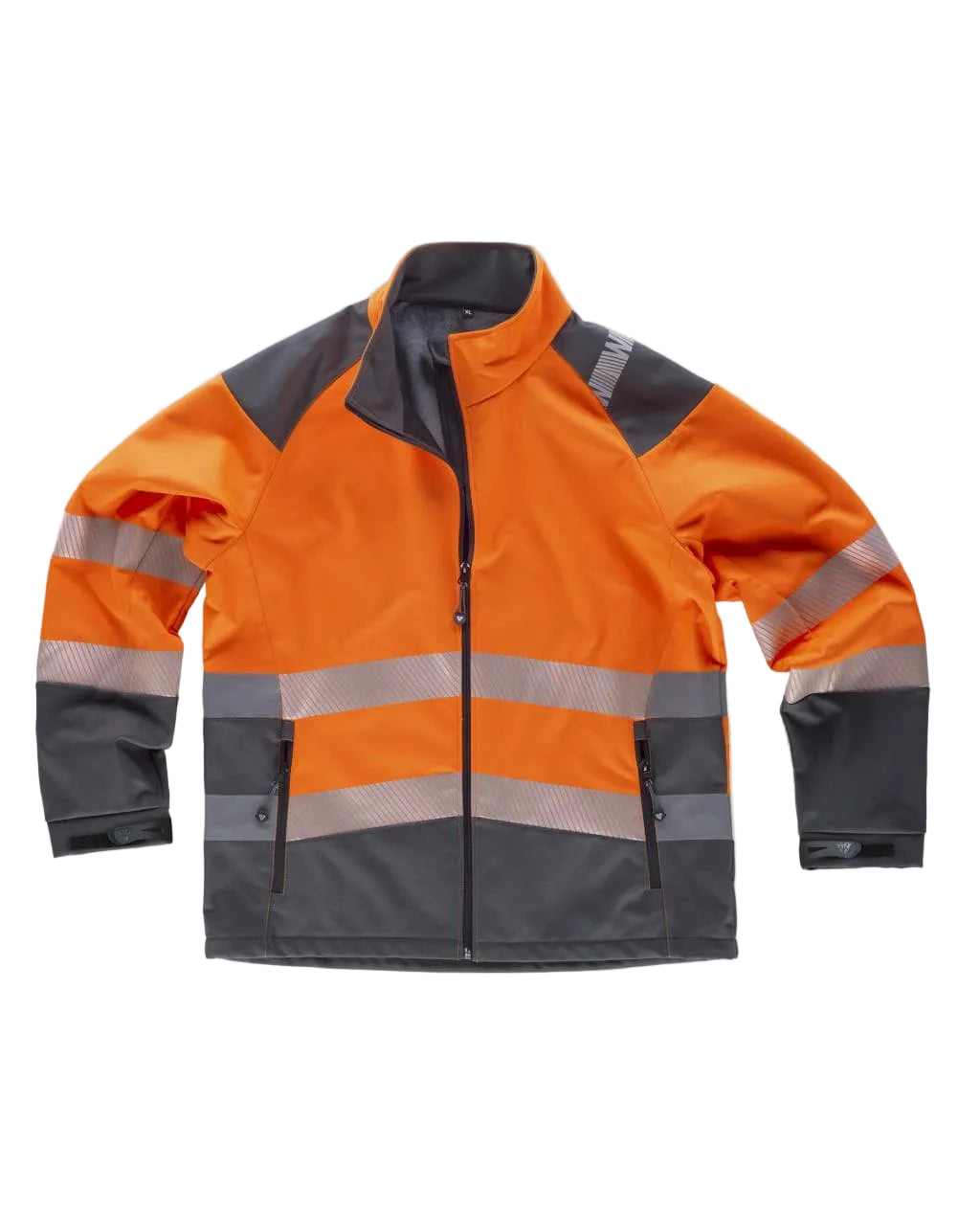 FLUOS  WORKSHELL - S9201 WORKTEAM-JAUNE-GRIS-FONCE