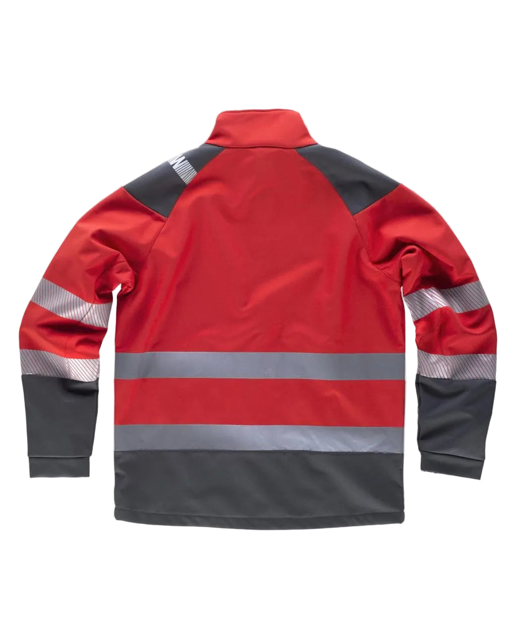 Image of FLUOS  WORKSHELL - S9202 WORKTEAM-ROUGE-GRIS-FONCE