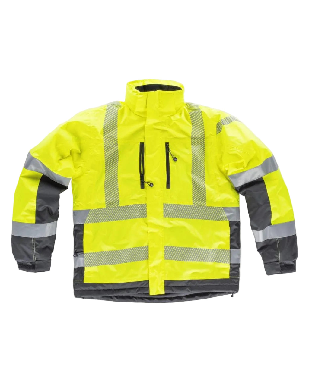 Image of FLUOS  PARKA - S9261 WORKTEAM-JAUNE-GRIS-FONCE