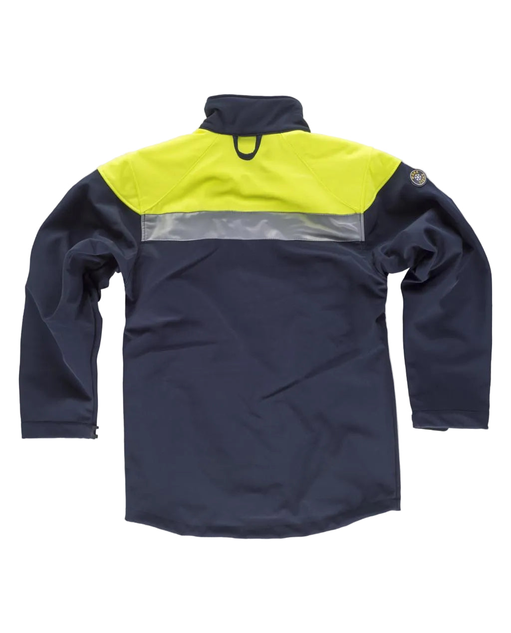 FLUOS  WORKSHELL - S9505 WORKTEAM-MARINE-JAUNE
