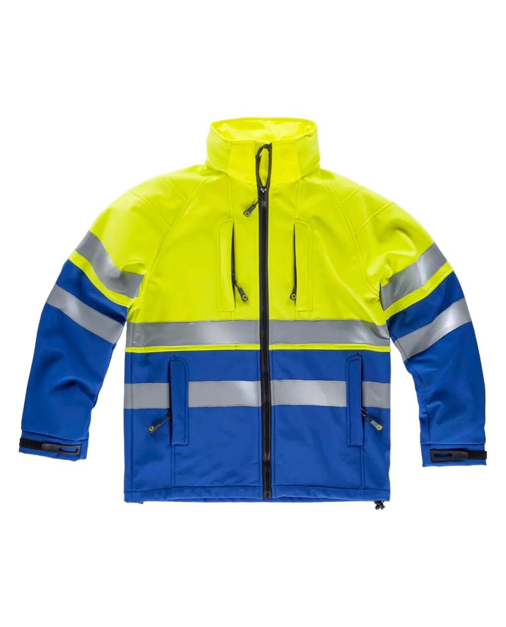 FLUOS  WORKSHELL - S9525 WORKTEAM-ROYAL-YELLOW