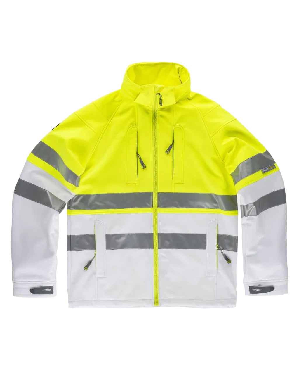 FLUOS  WORKSHELL - S9525 WORKTEAM-ROYAL-YELLOW