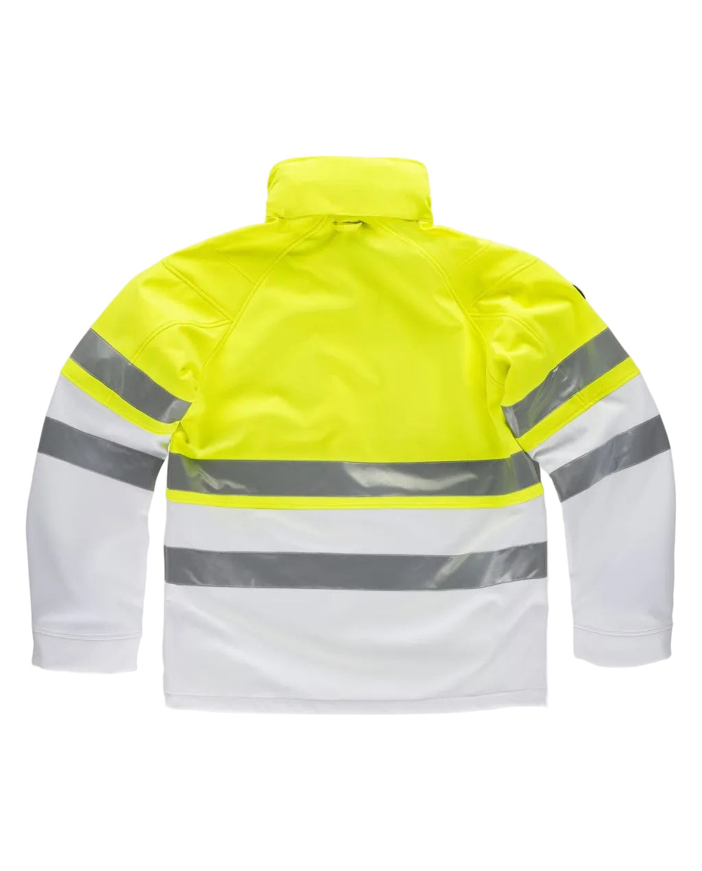 Image of FLUOS  WORKSHELL - S9525 WORKTEAM-BLANC-JAUNE