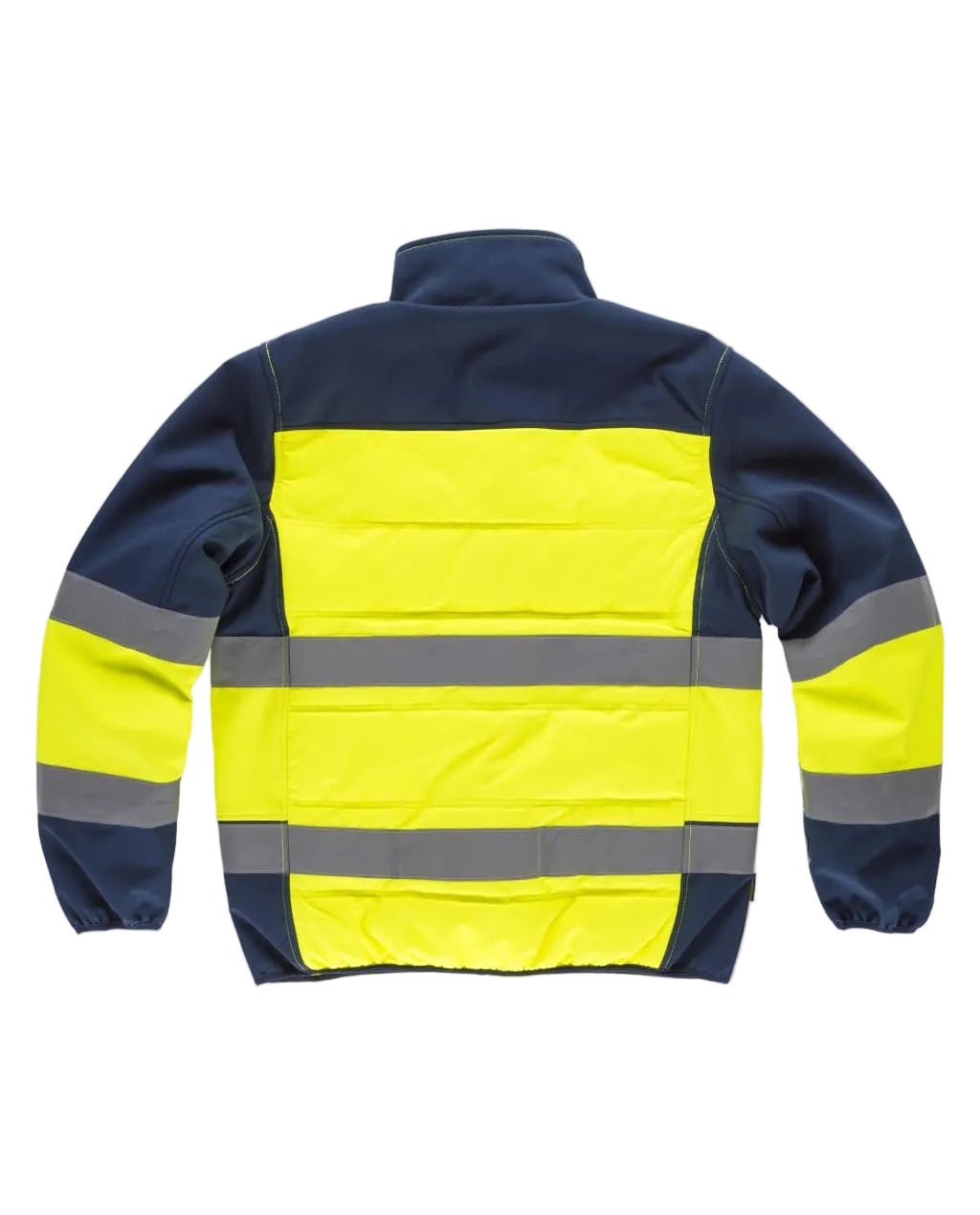 Image of FLUOS  WORKSHELL - S9600 WORKTEAM-JAUNE-MARINE