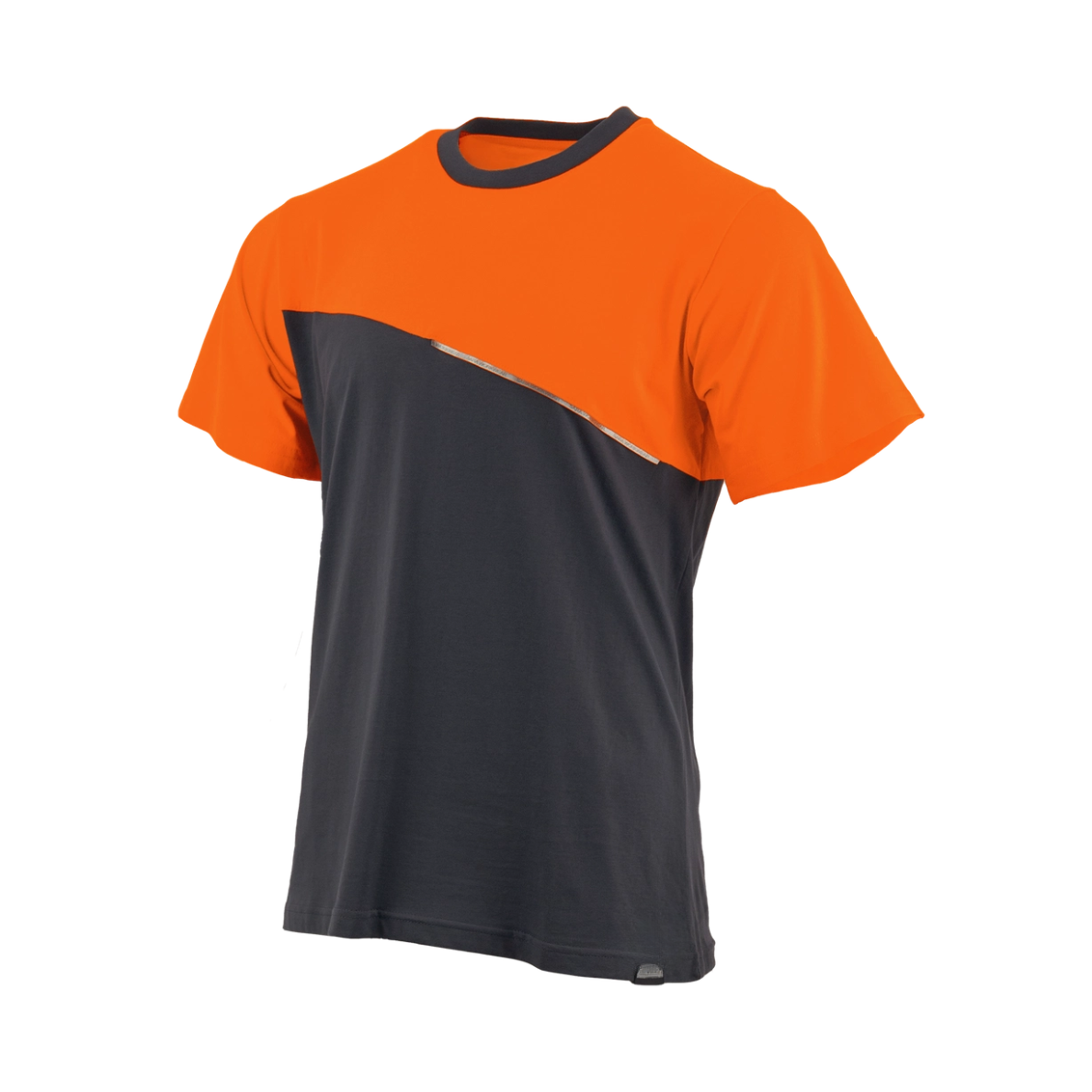 Image of T-SHIRT M/COURTES PRESTIGE 100% COTON