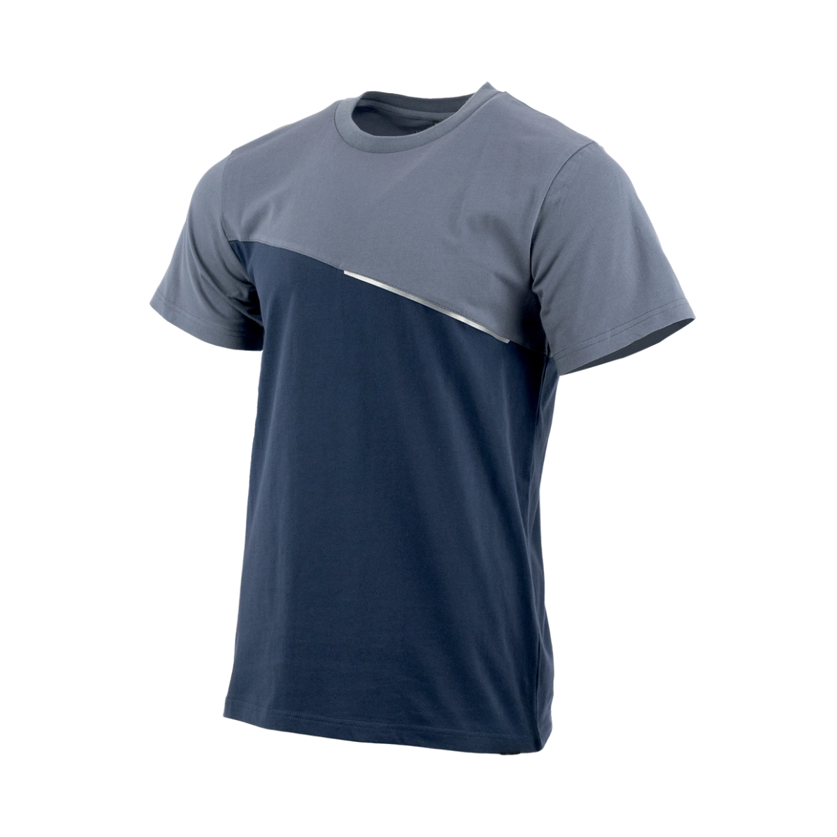 Image of T-SHIRT M/COURTES PRESTIGE 100% COTON